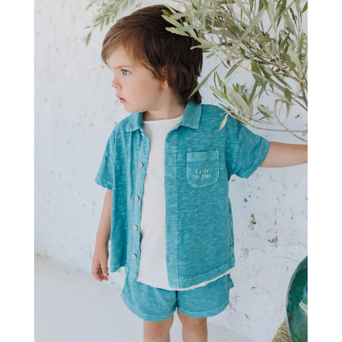 Buho Garden Jersey Overshirt - Image 5