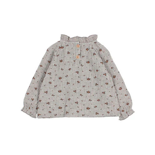 Buho Grey Romance Baby Blouse - Image 2