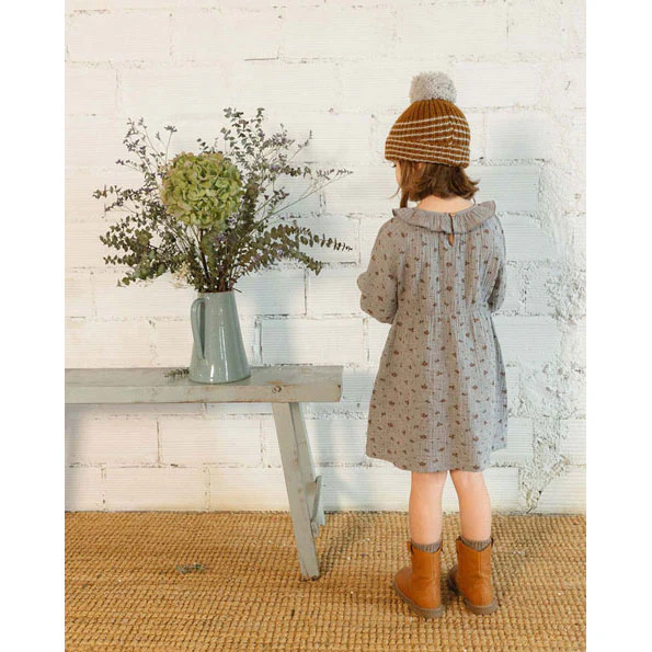 Buho Grey Romance Dress - Image 5