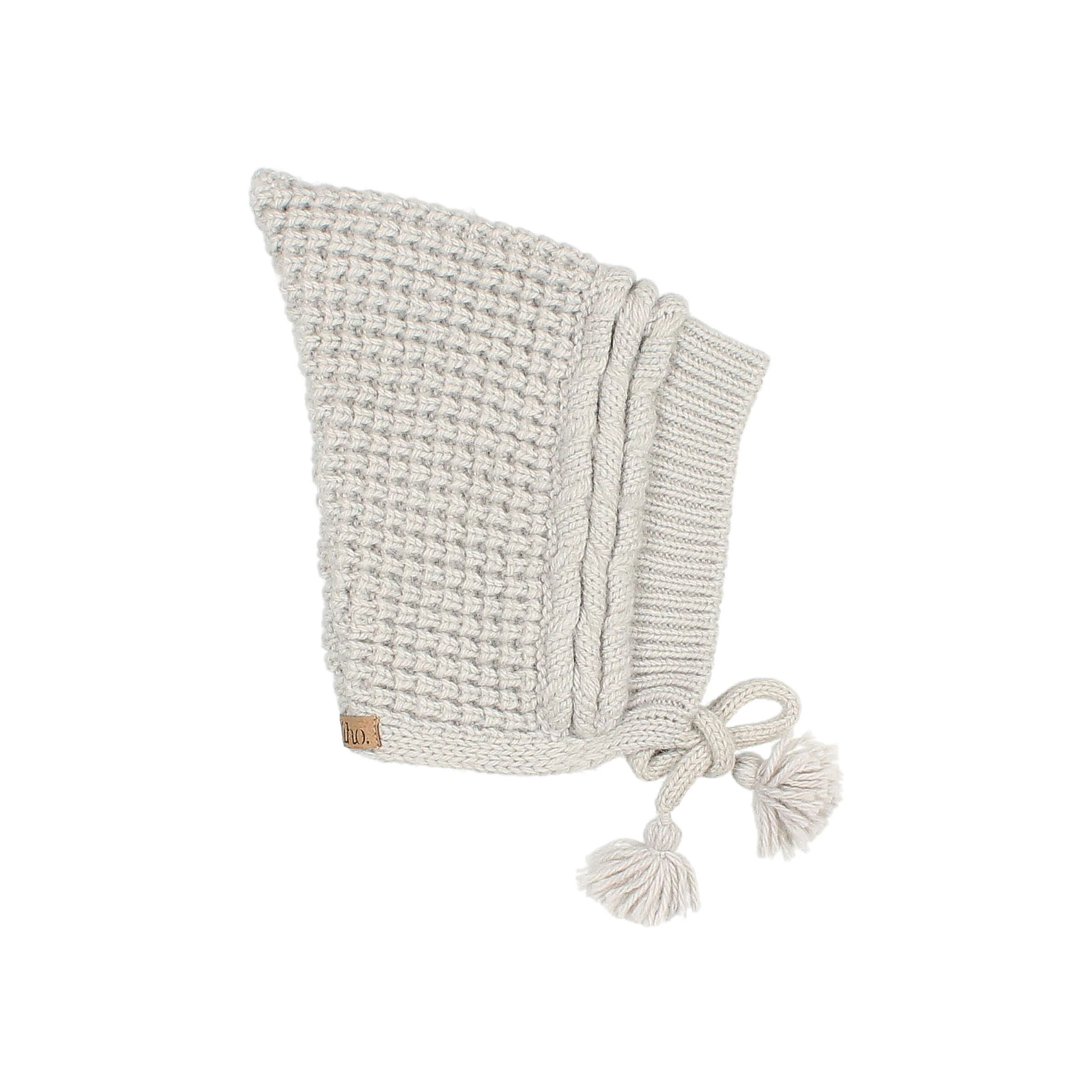 Buho Grey Soft Knit Baby Hat
