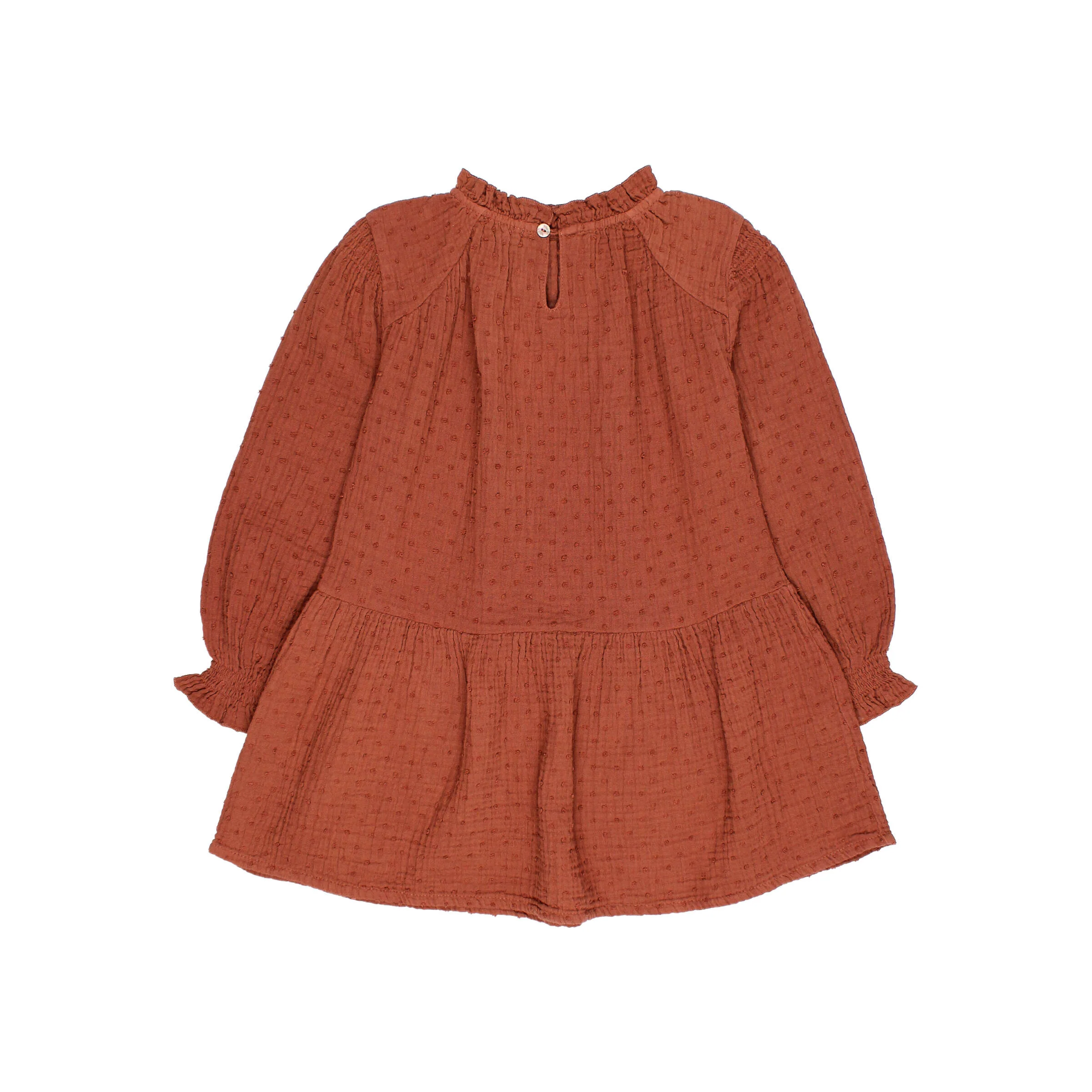 Buho Henna Boble Plumeti Dress - Image 2
