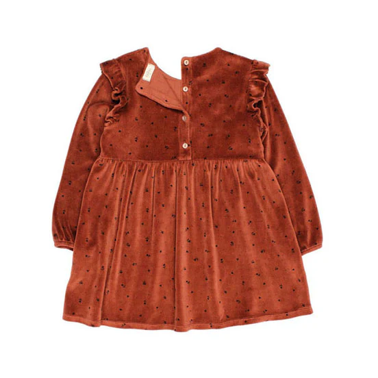 Buho Henna Velvet Cuore Dress - Image 4