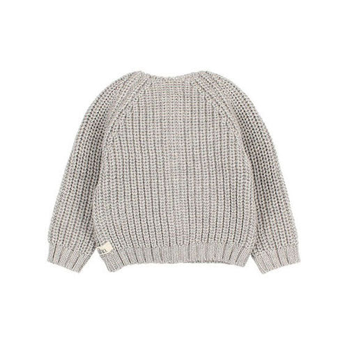 Buho Light Grey Baby Cardigan - Image 2