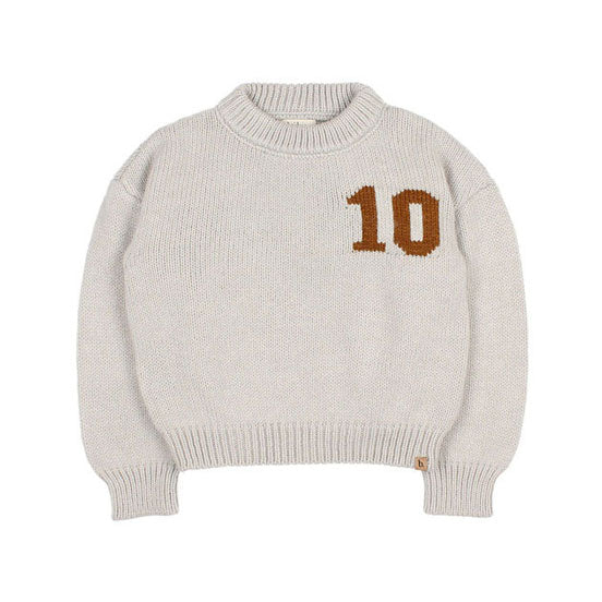Buho Light Grey Ten Sweater
