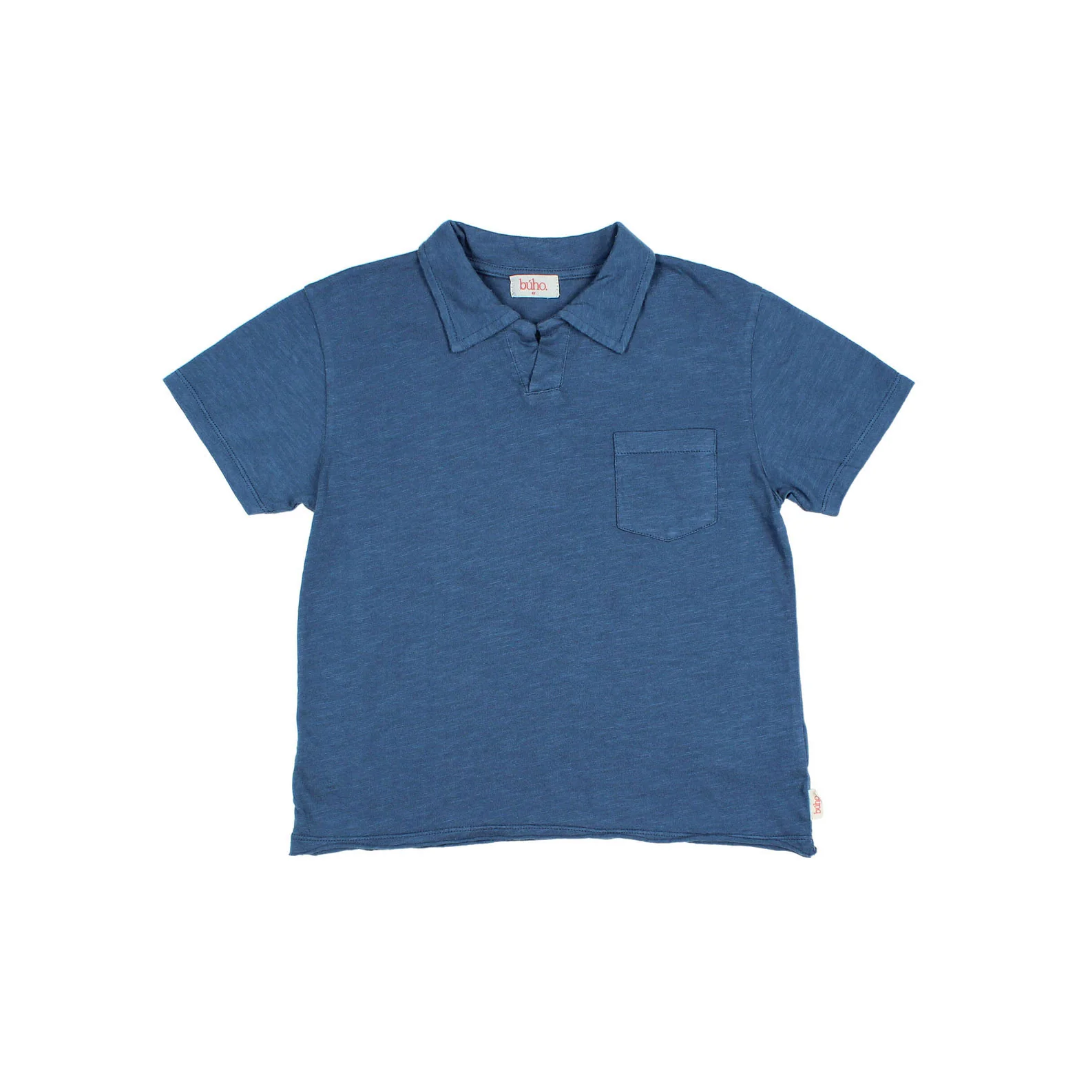 Buho Navy Pocket Polo