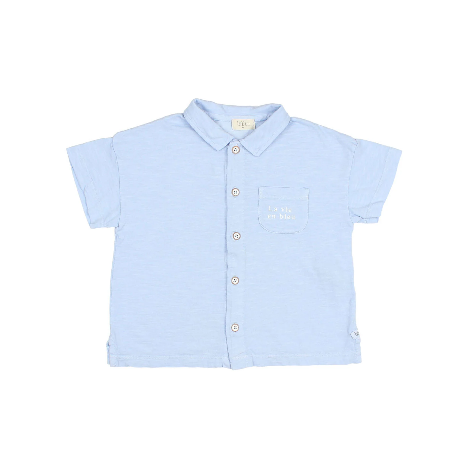 Buho Placid Blue Jersey Overshirt