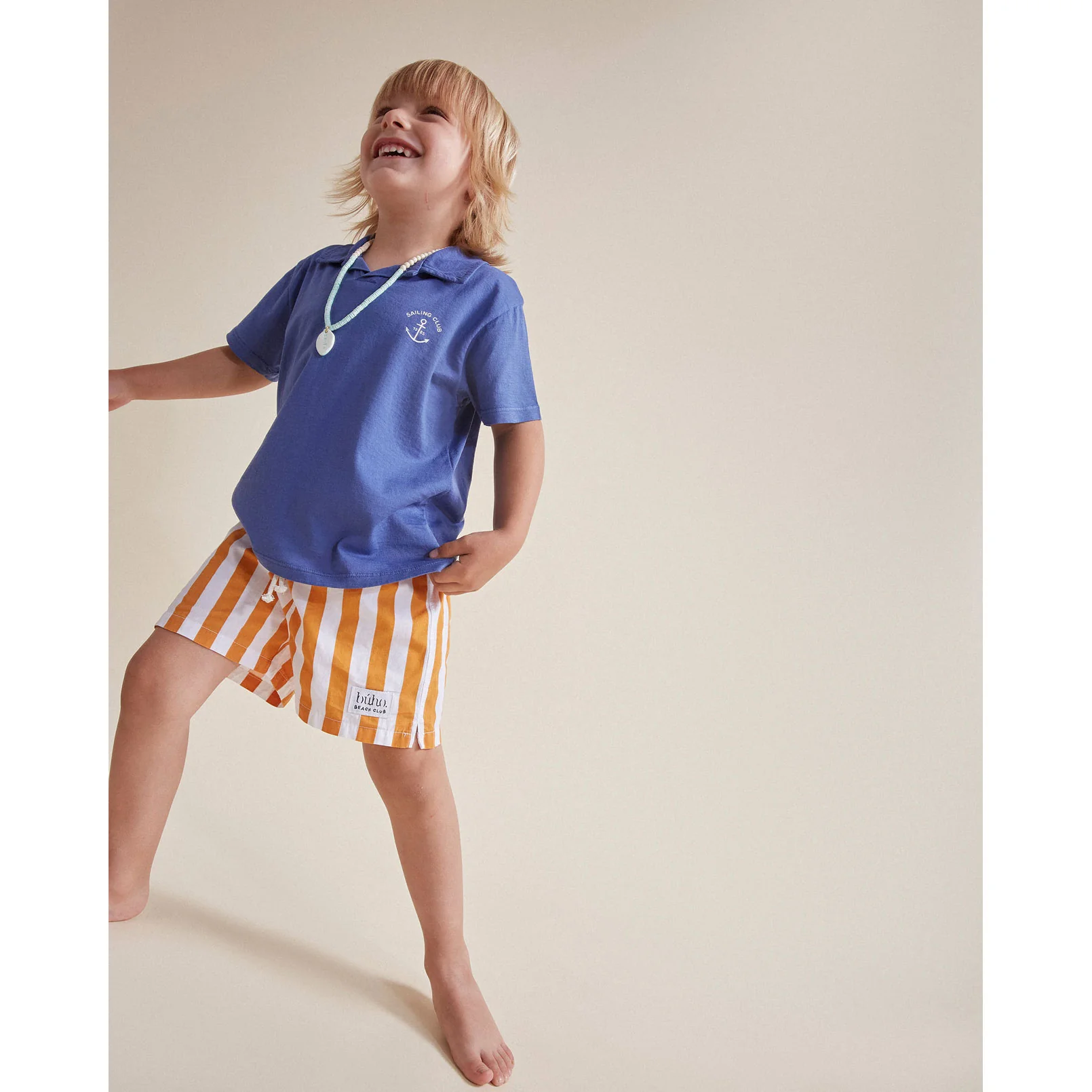 Buho Royal Blue Sailing Polo - Image 2