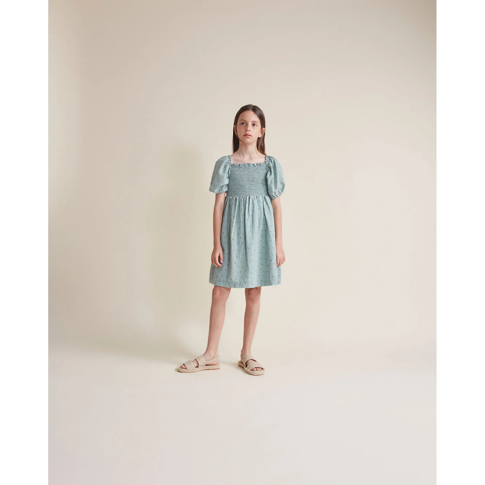 Buho Sage Green Sweet Pears Dress - Image 2