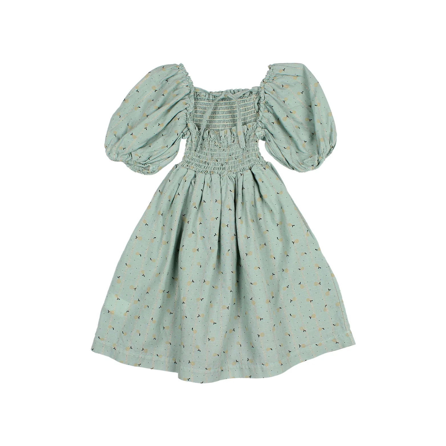Buho Sage Green Sweet Pears Dress - Image 3