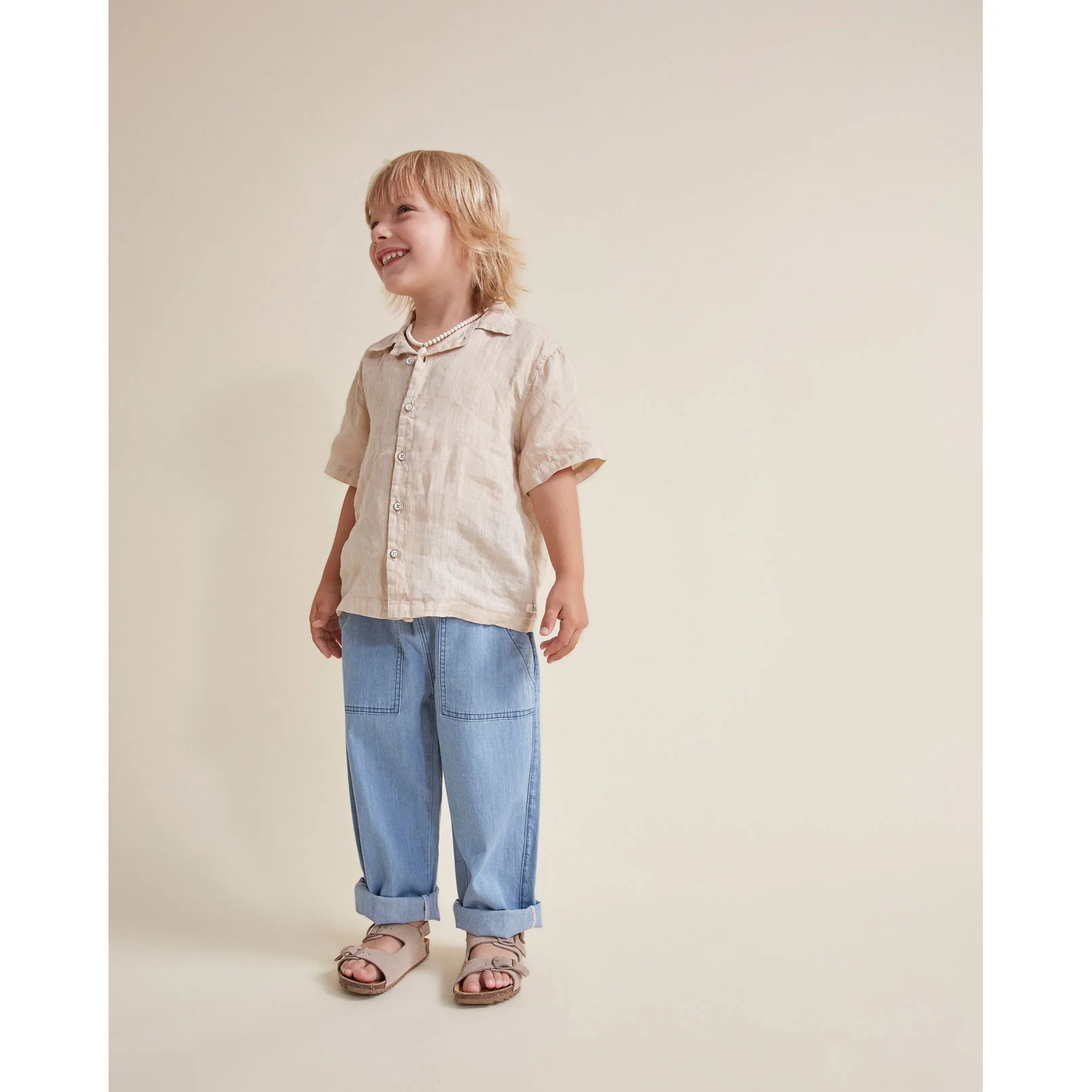 Buho Sand Linen Shirt - Image 2