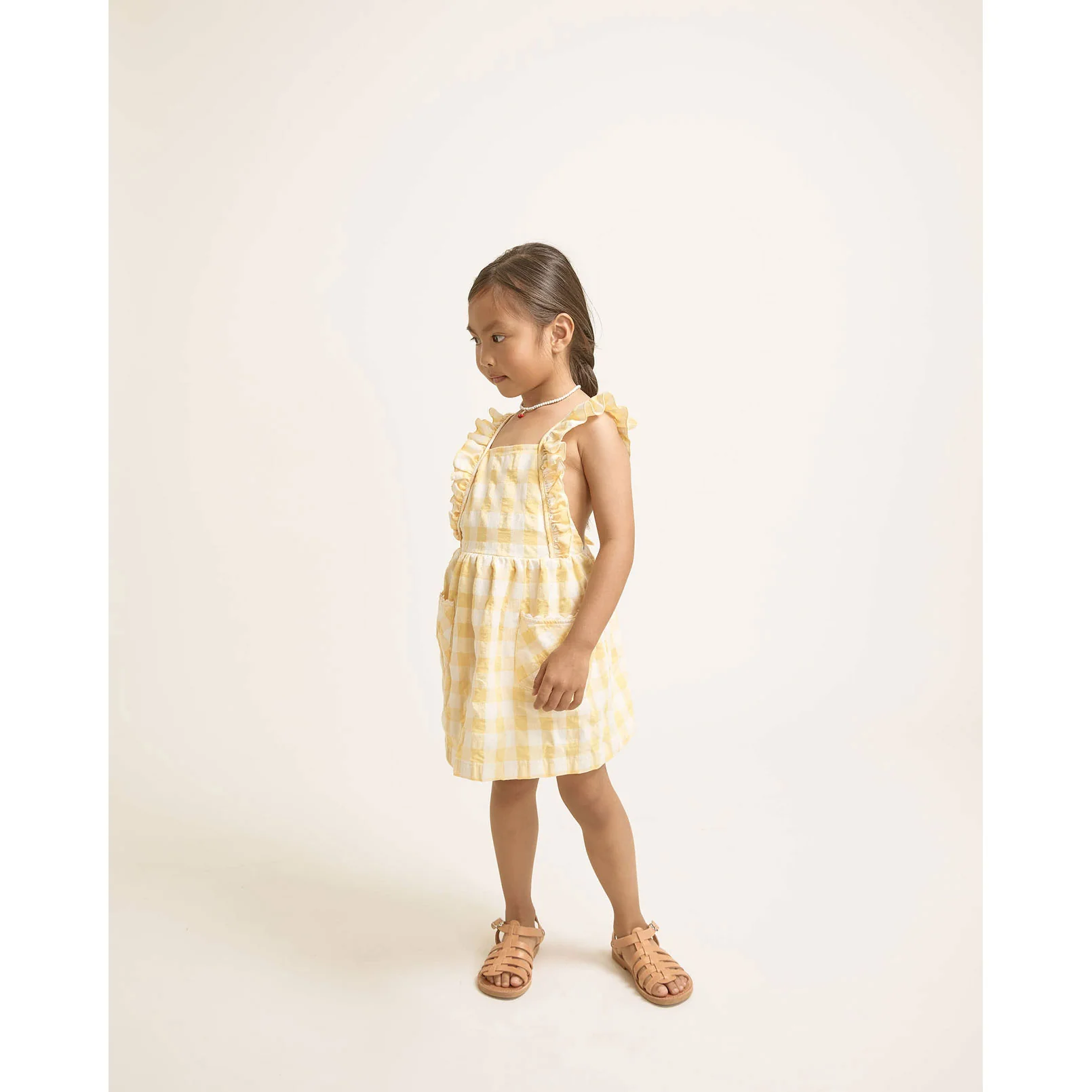 Buho Sun Gingham Dress - Image 2
