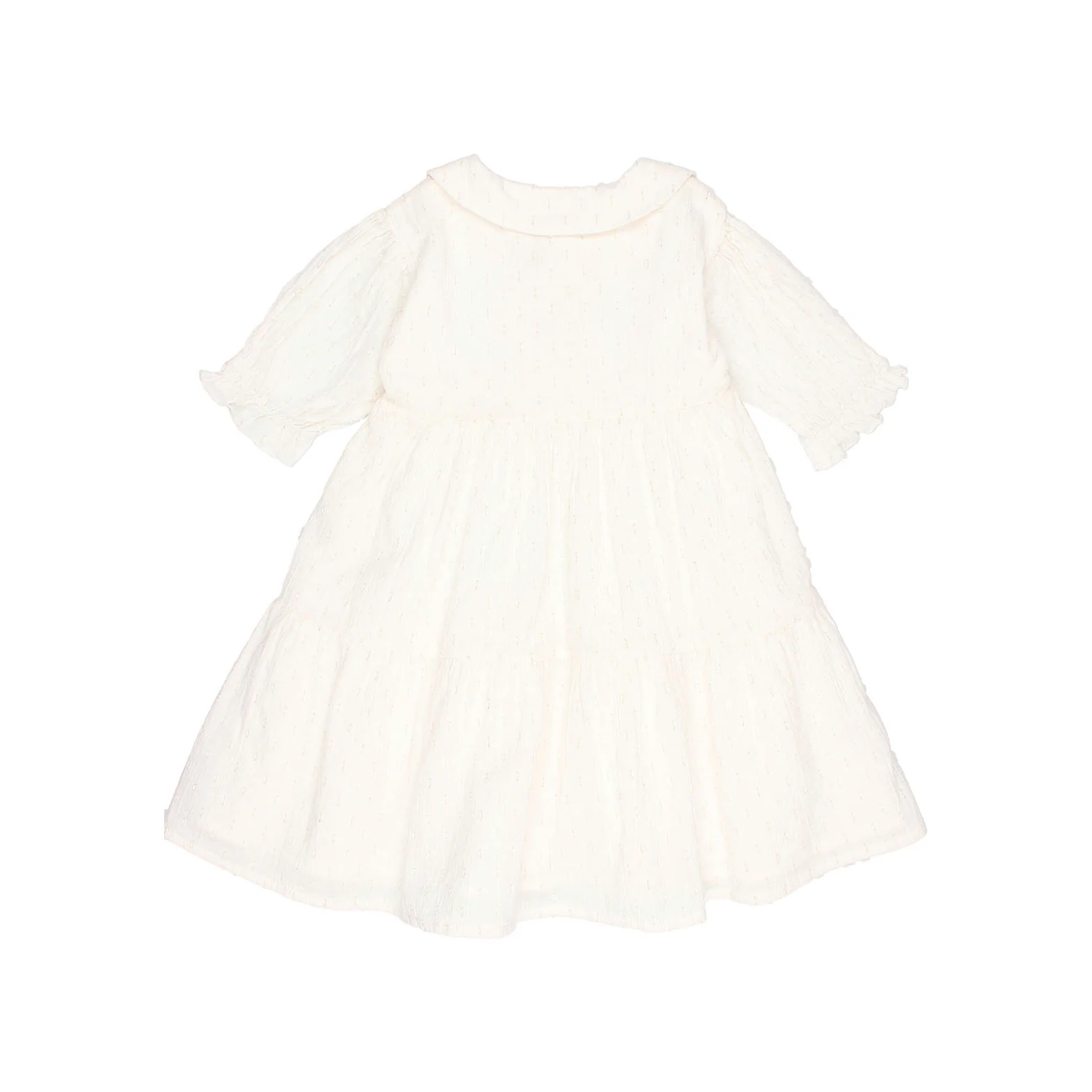 Buho Talc Lurex Plumeti Dress - Image 2