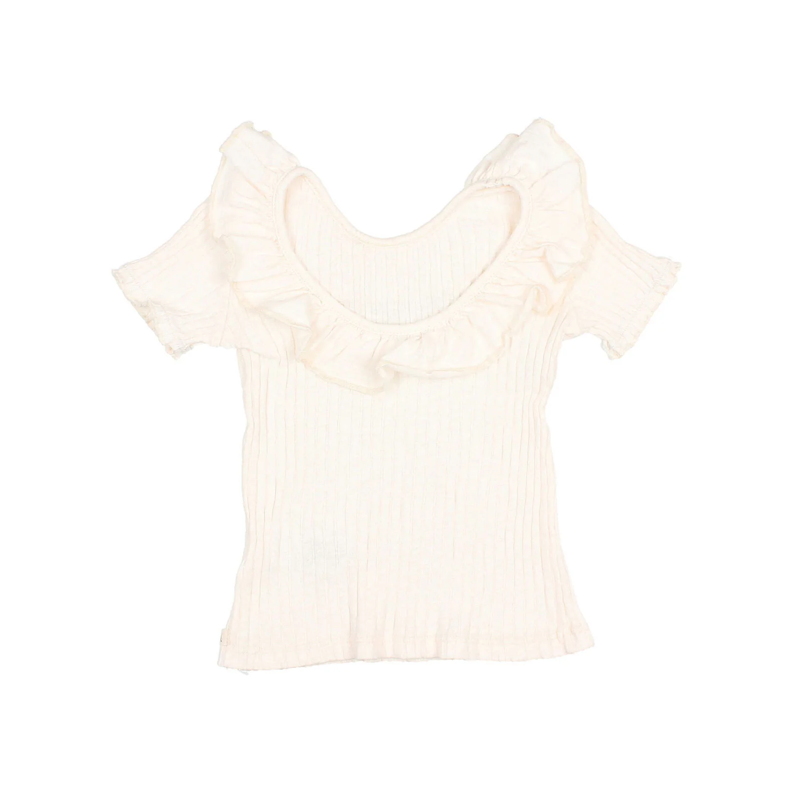 Buho Talc Rib Collar T-Shirt - Image 2