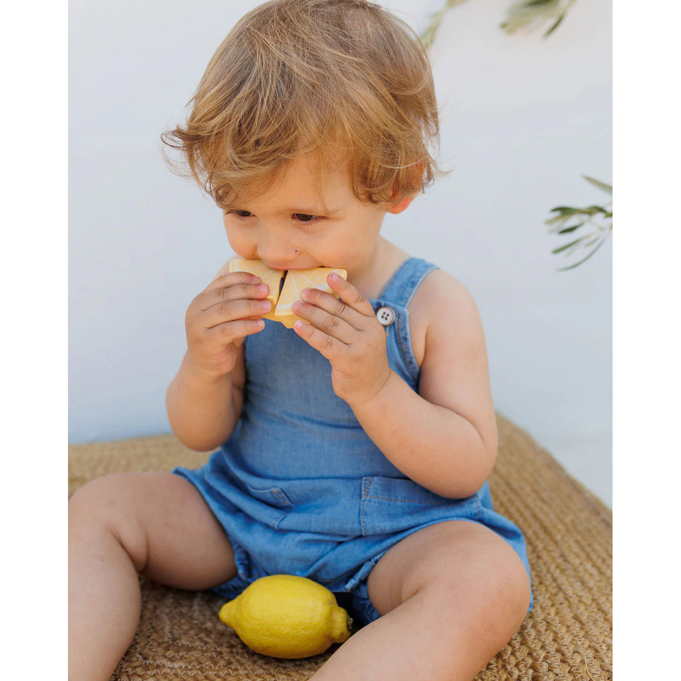 Buho Washed Denim Linen Jumpsuit - Image 6