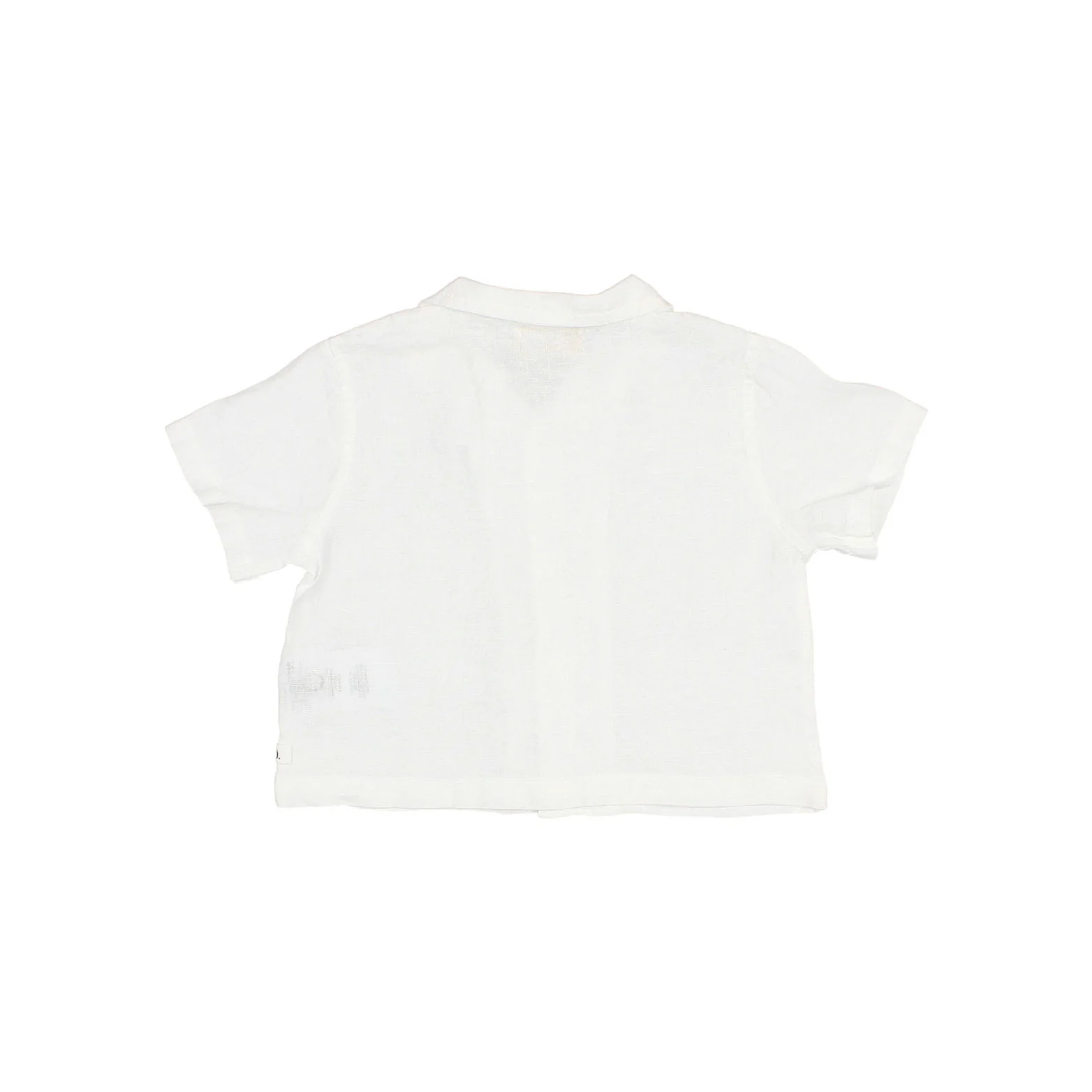 Buho White Baby Linen Shirt - Image 3
