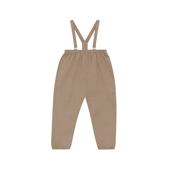 Calla Lili Camel Corduroy Romper