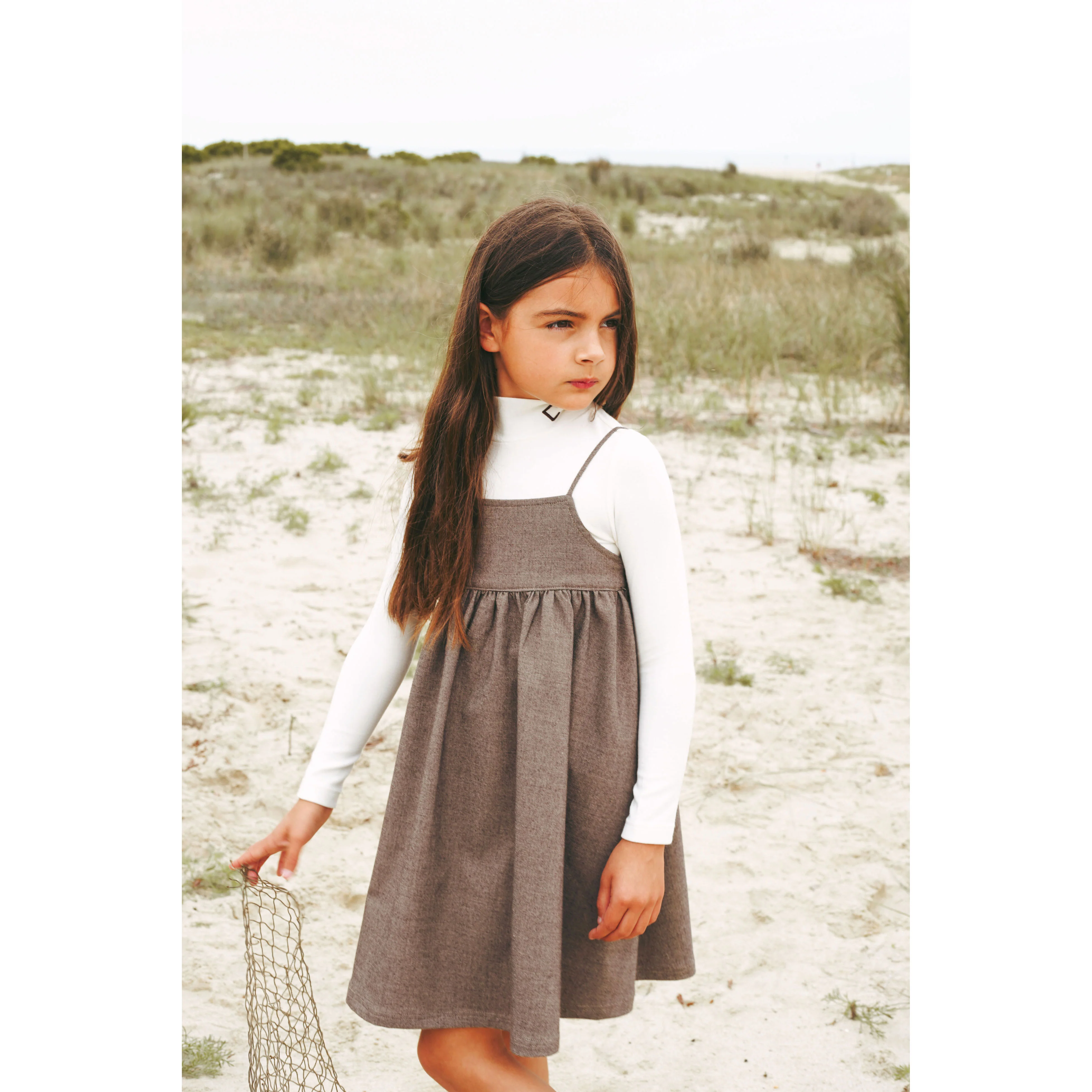 Calla Lili Cream Mock Neck - Image 3