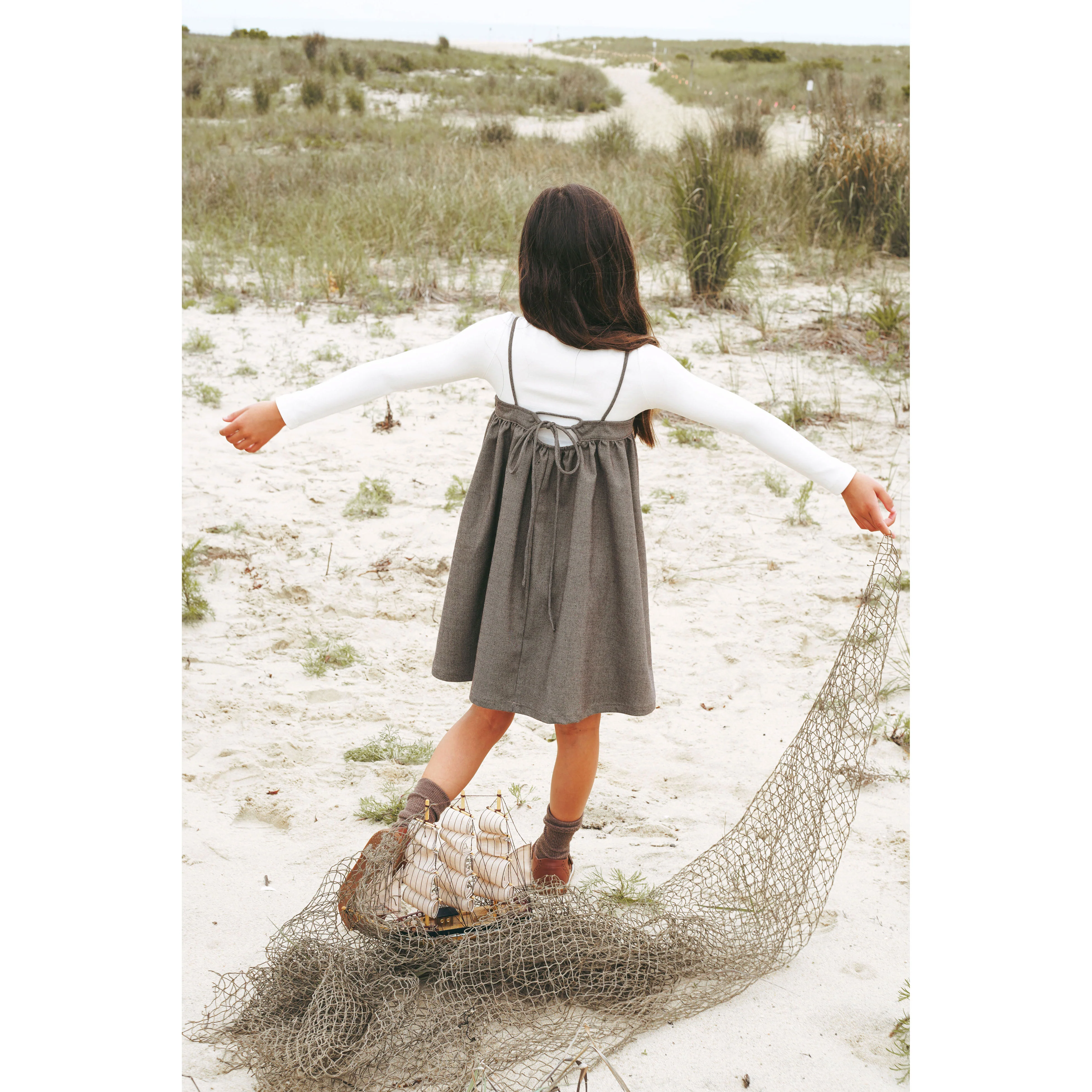 Calla Lili Cream Mock Neck - Image 4