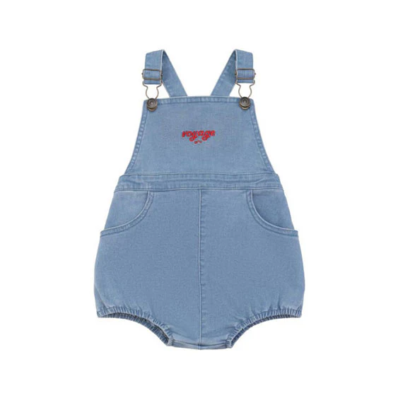 Calla Lili  Denim Blue Nautical Romper