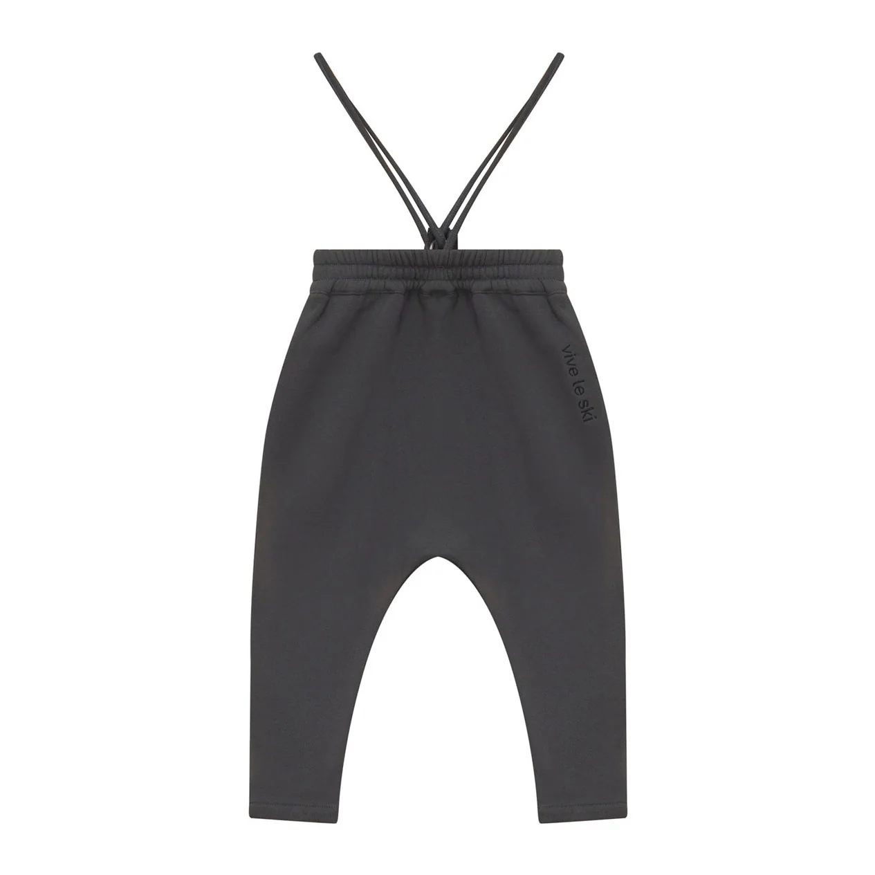 Calla Lili Grey Sweatshirt Romper