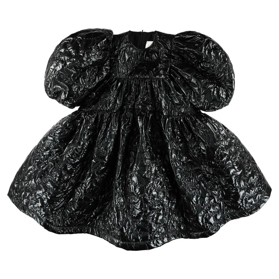 Caroline Bosmans Black Mat Dress