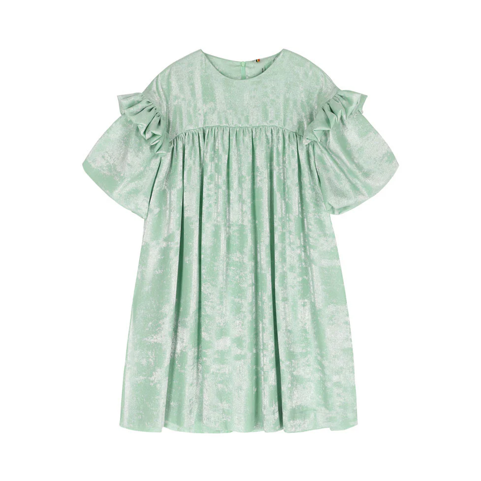 Caroline Bosmans Mint Twinkle Dress