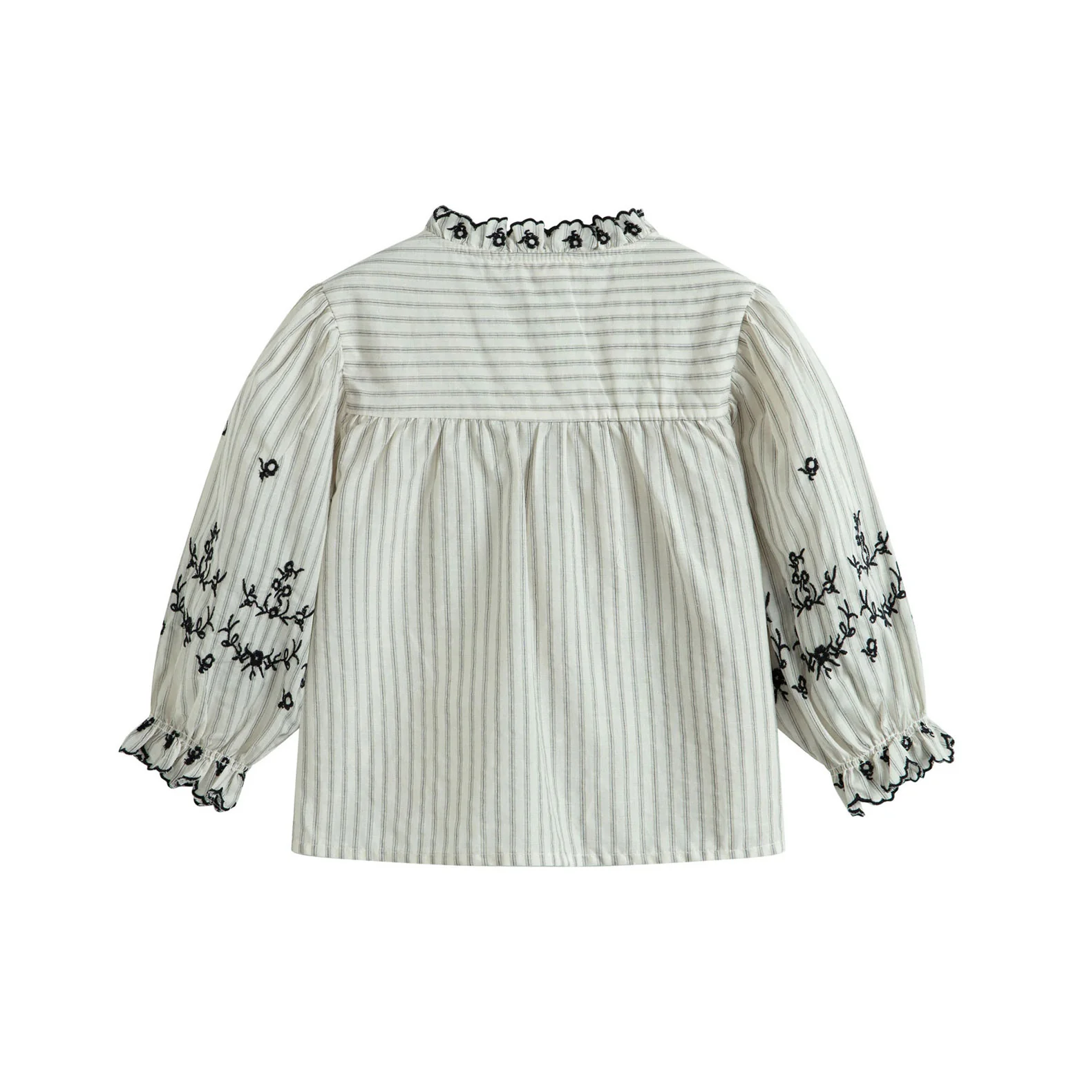 Cera Una Volta Black Stripes Tiffany Shirt - Image 3