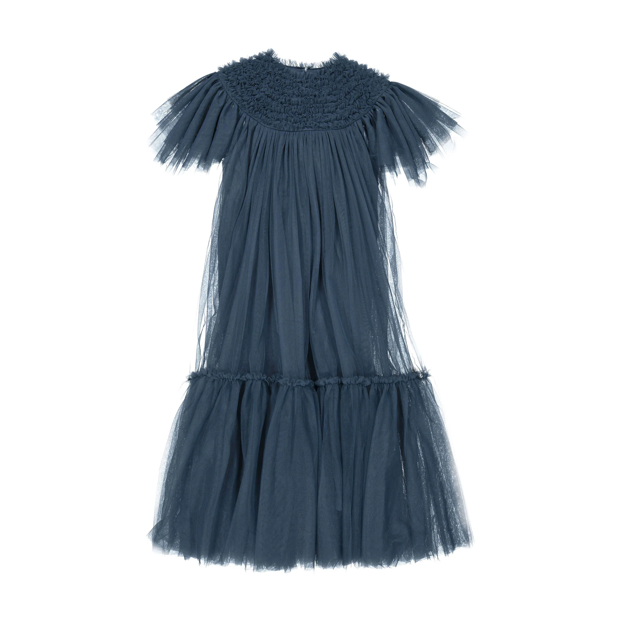Cera Una Volta Blue Tulle Long Carla Dress