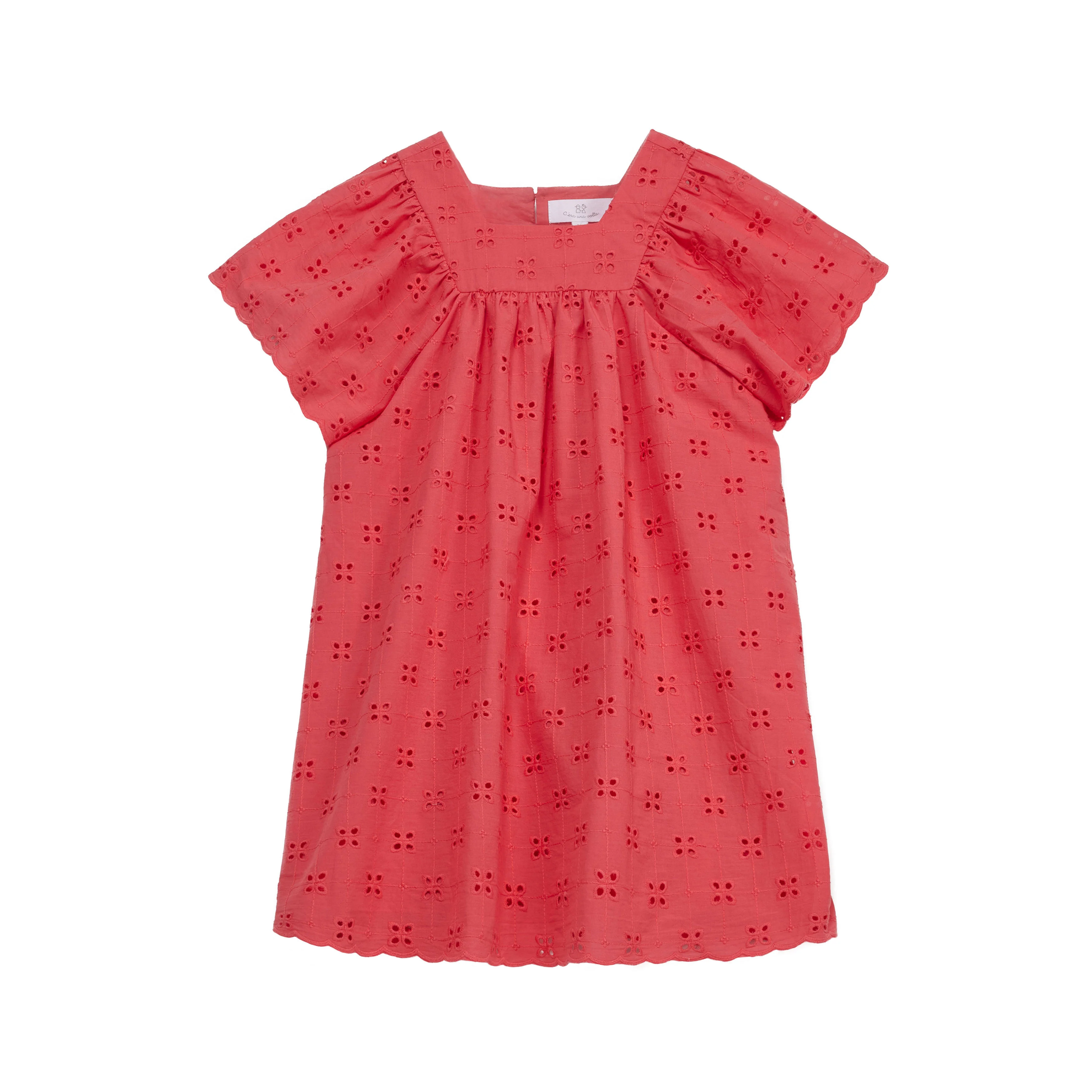 Cera Una Volta Coral Luna Dress