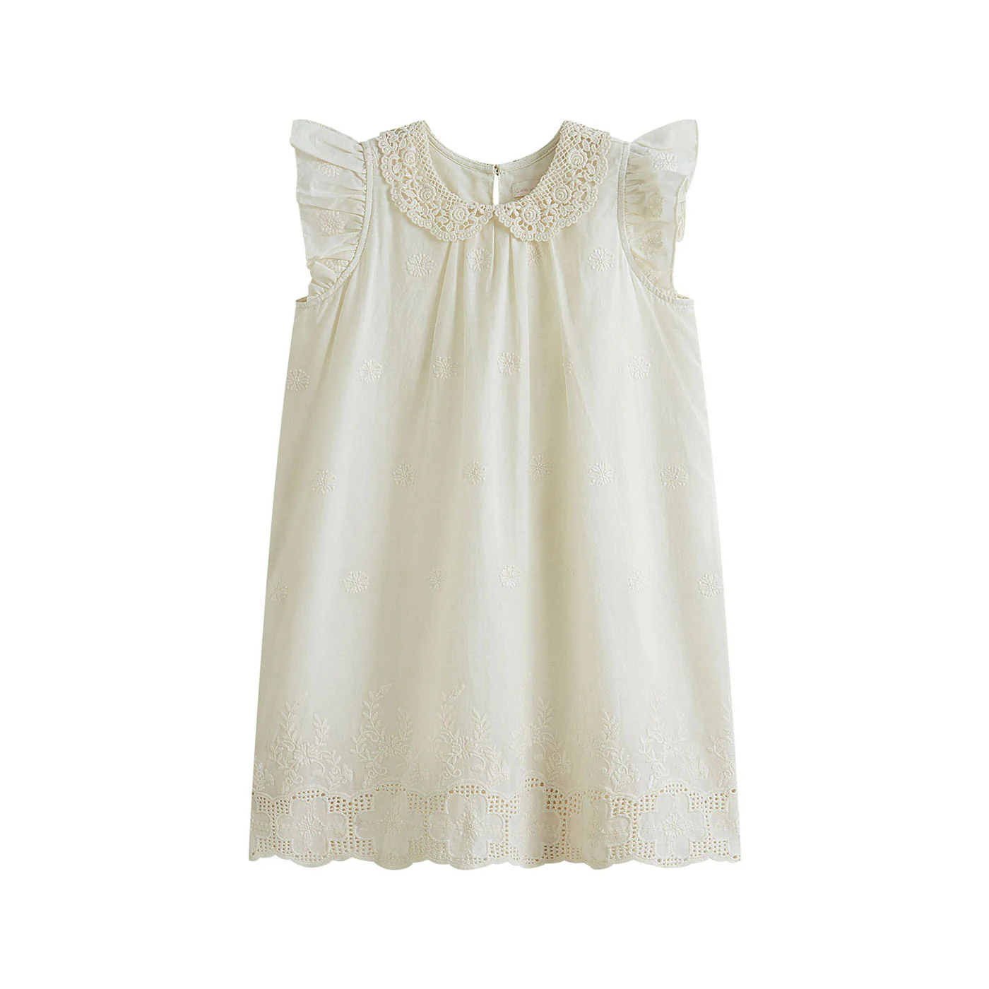Cera Una Volta Cream Antonella Dress