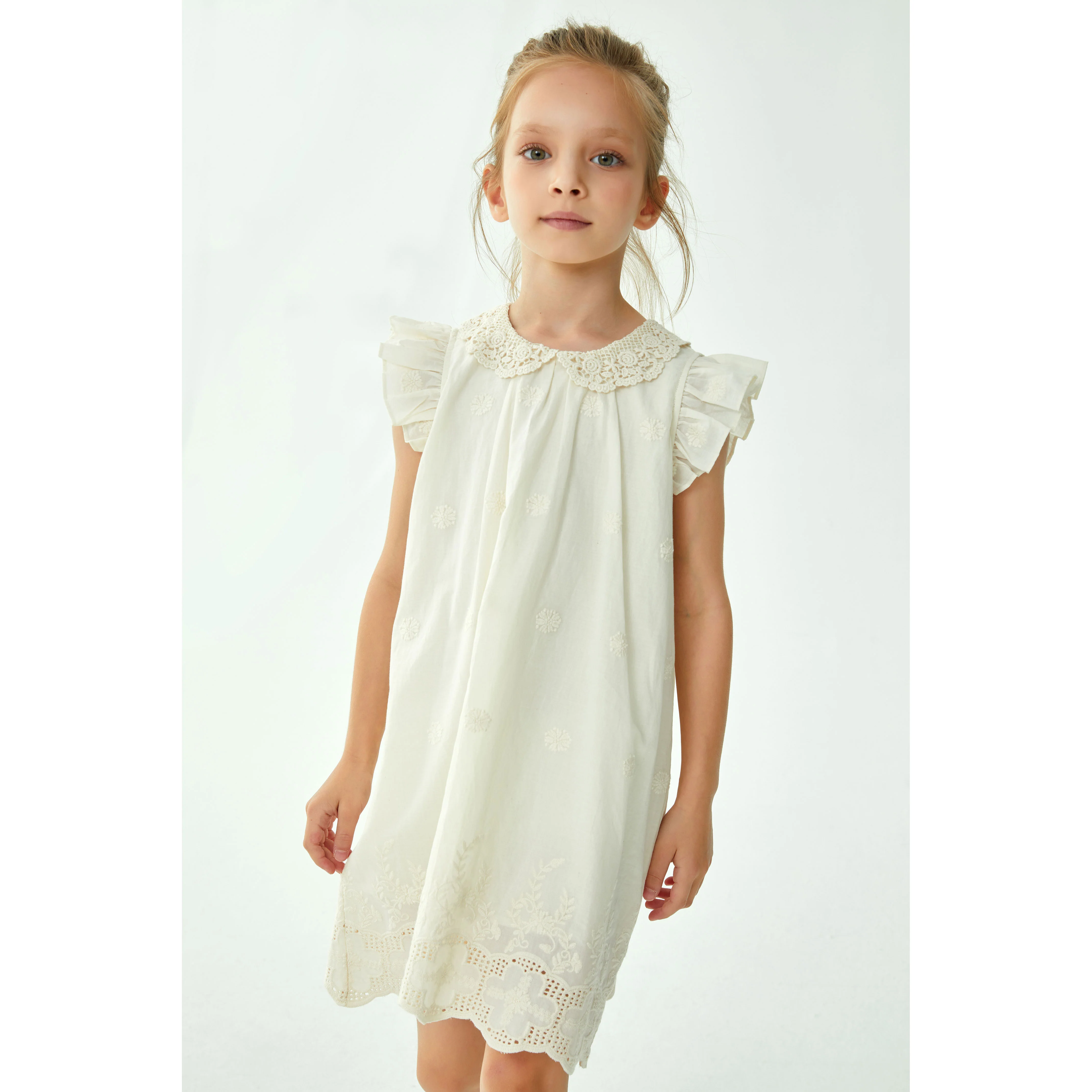 Cera Una Volta Cream Antonella Dress - Image 2