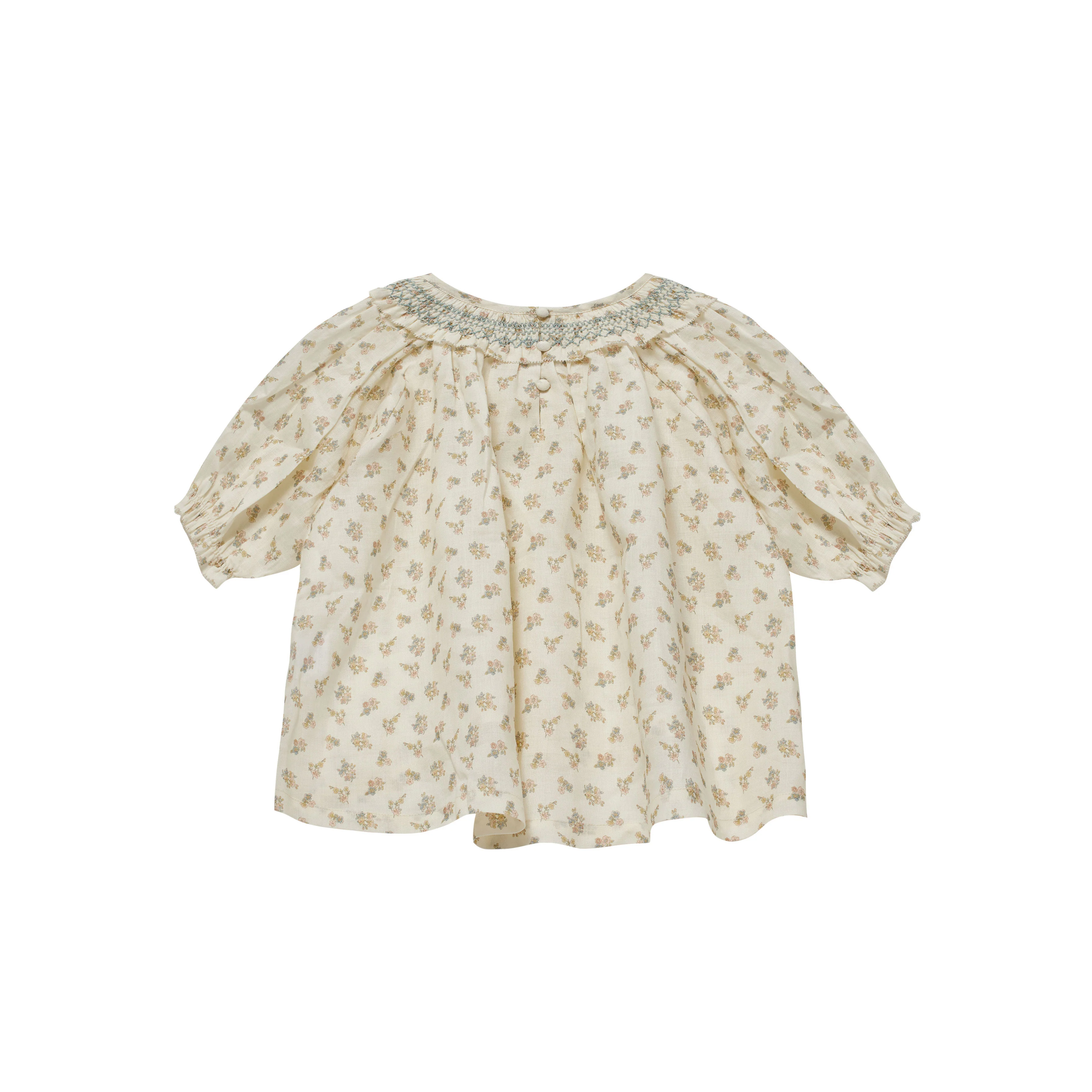 Cera Una Volta Cream Flower  Carol Blouse - Image 2