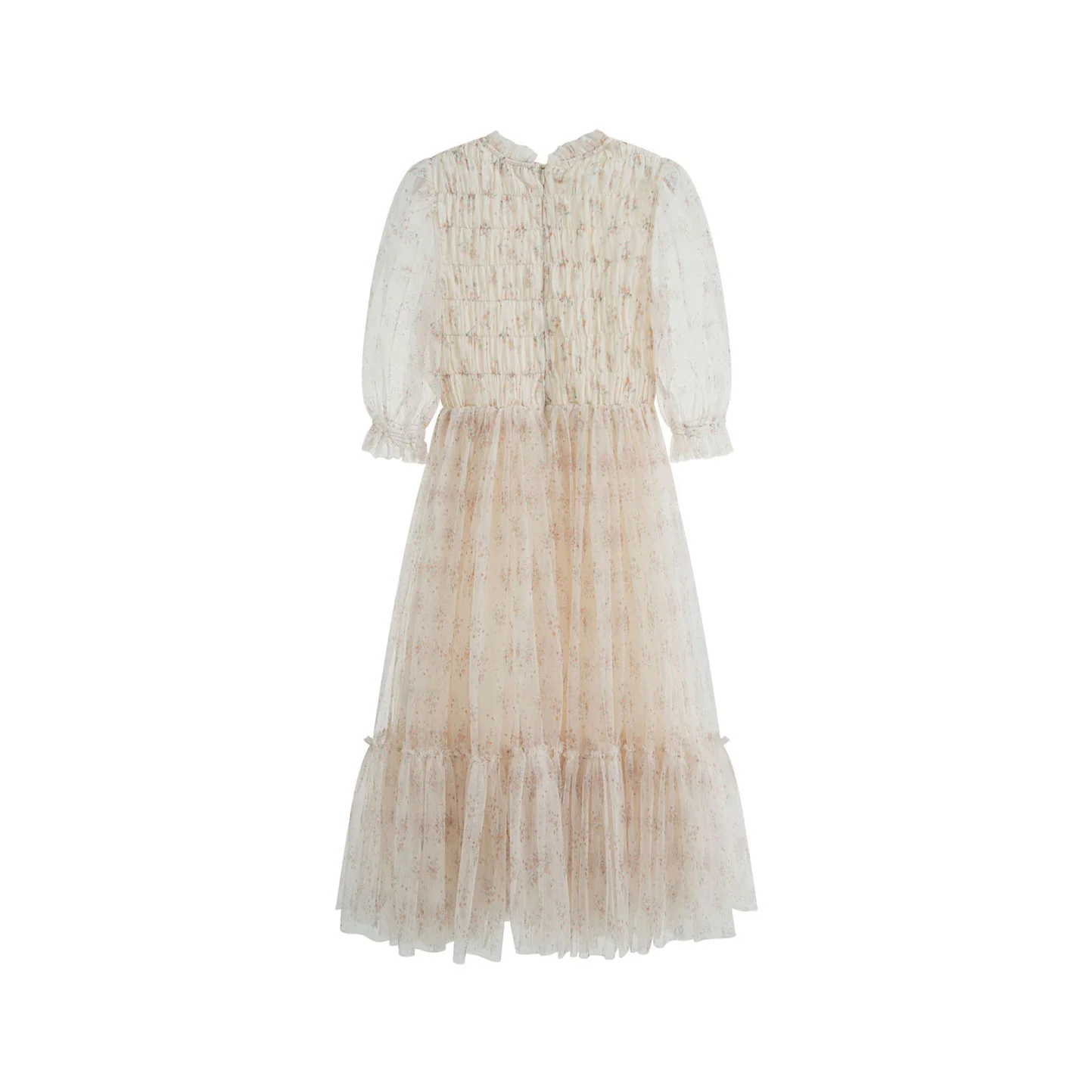 Cera Una Volta Cream Flower Valentina Dress - Image 3