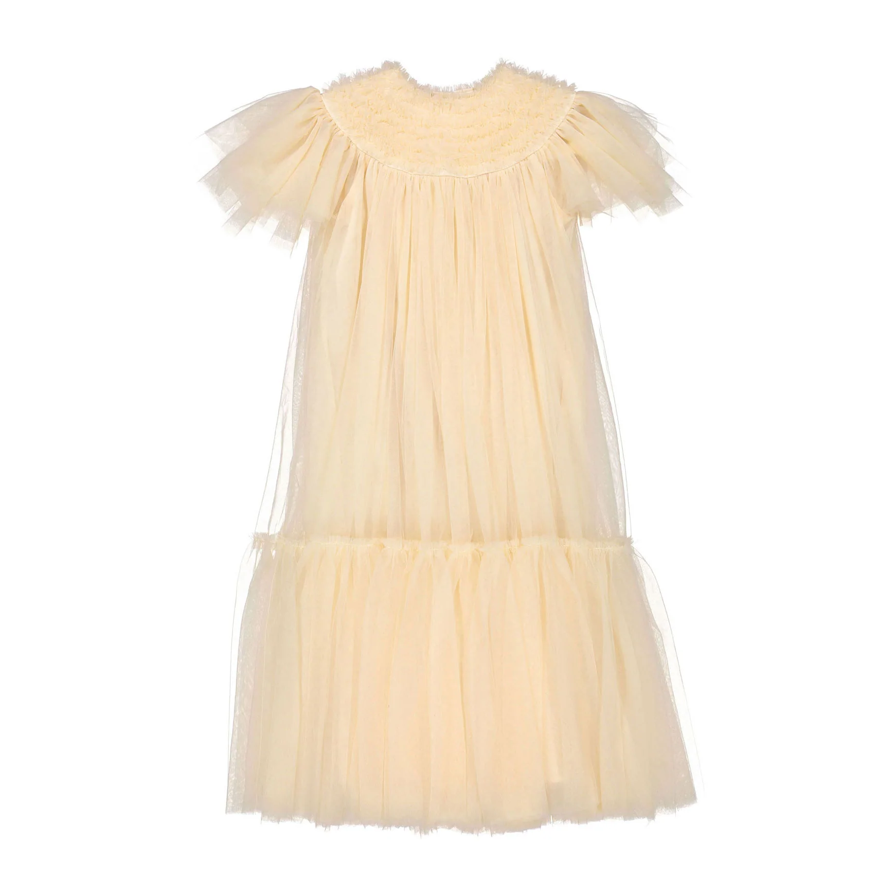 Cera Una Volta  Cream Tulle Long  Carla Dress