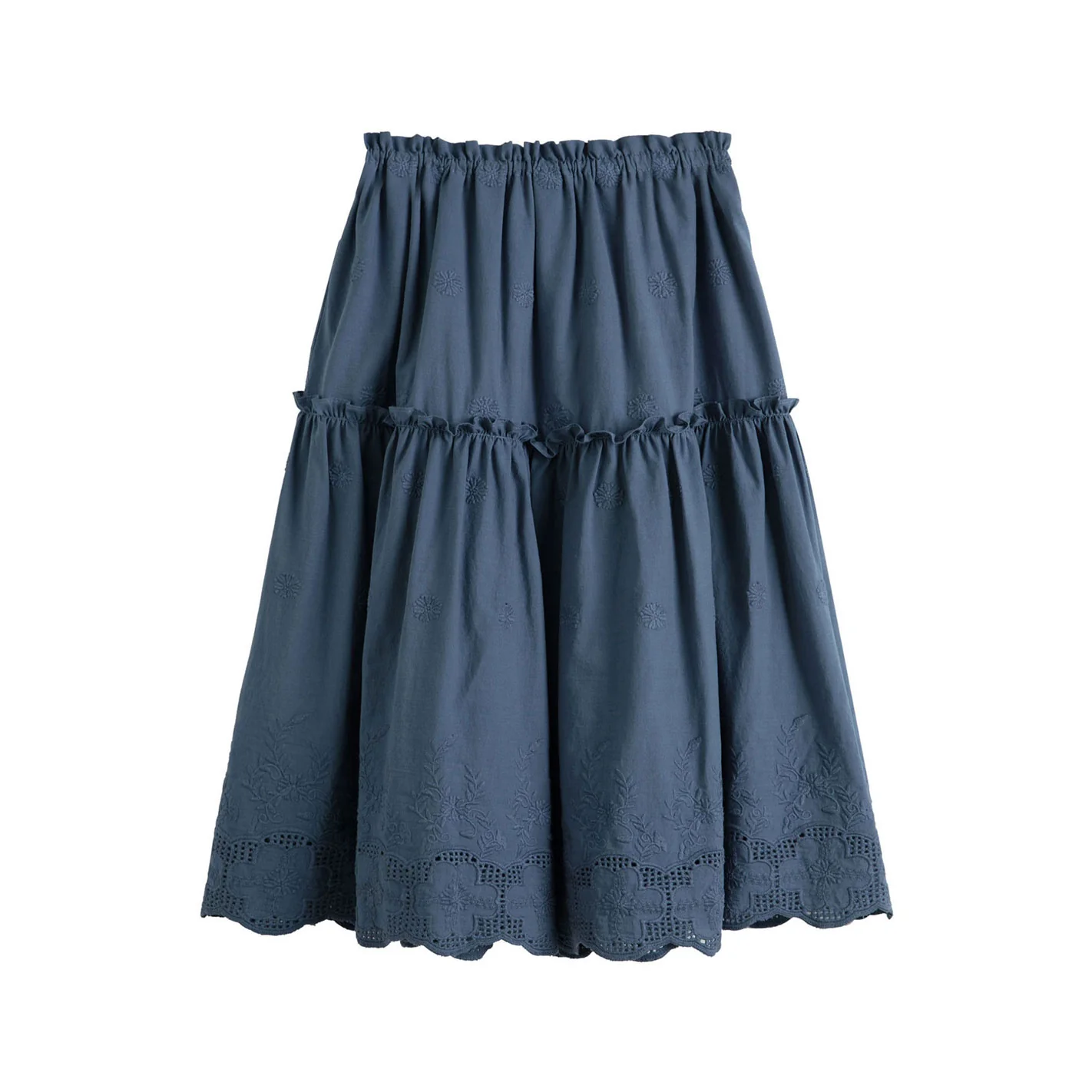 Cera Una Volta Dusty Blue Patricia Skirt