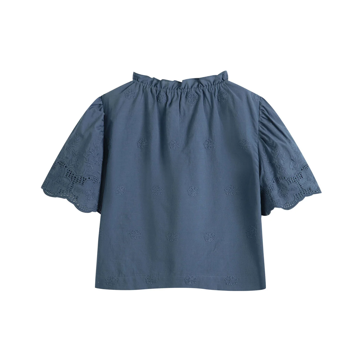 Cera Una Volta Dusty Blue Zelie Shirt - Image 2