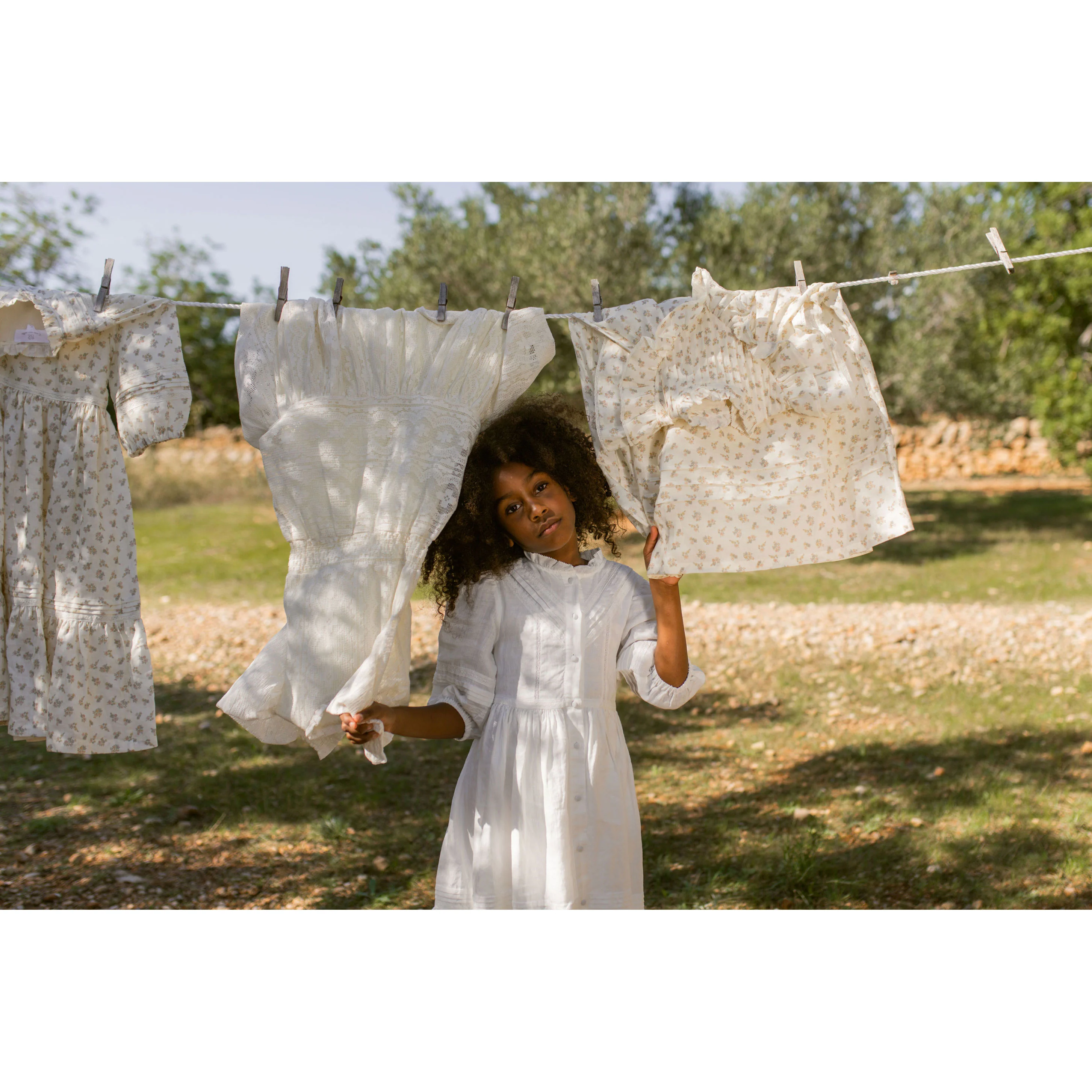 Cera Una Volta White Madelaine Dress - Image 2