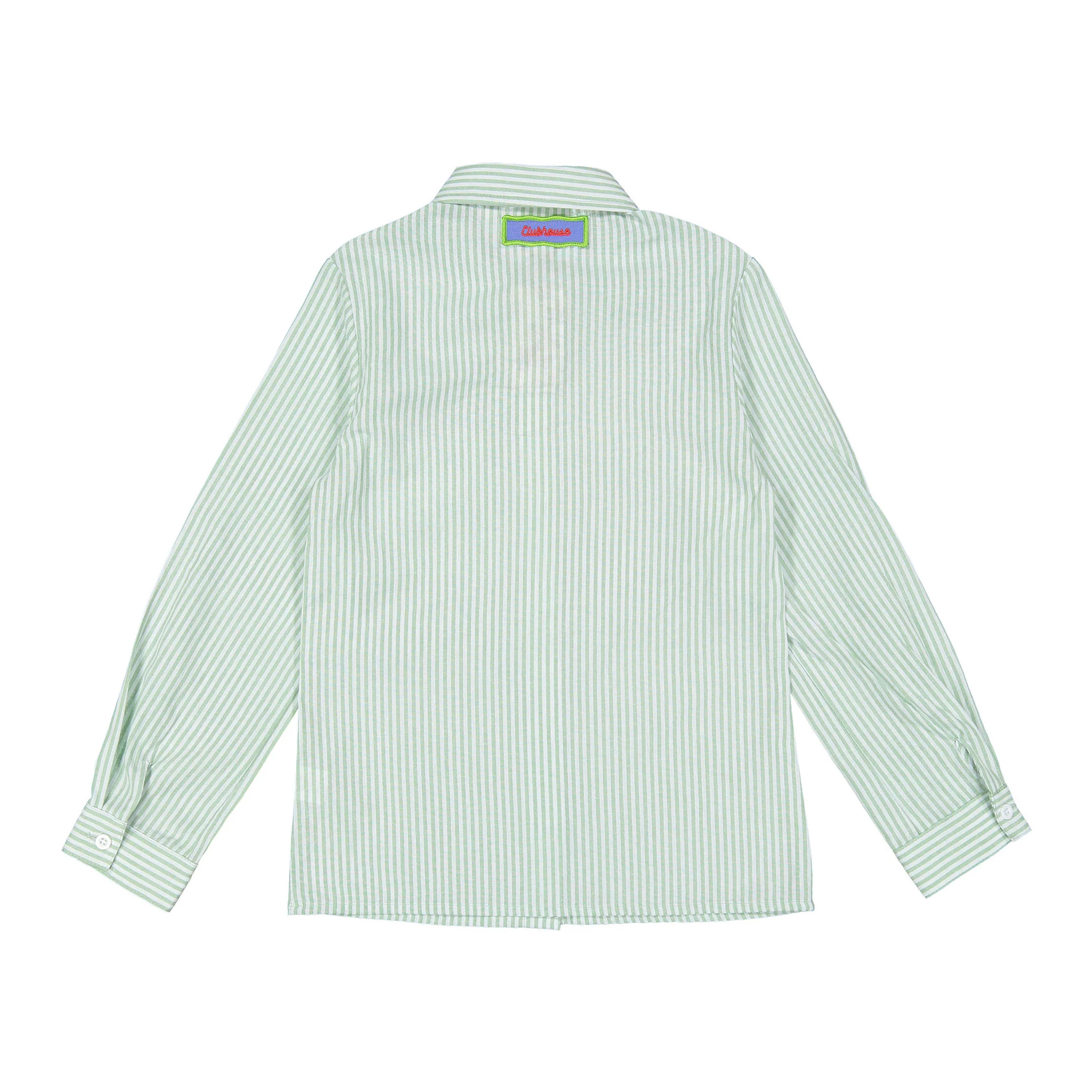 Clubhouse Beaded Green Blouse - Image 3