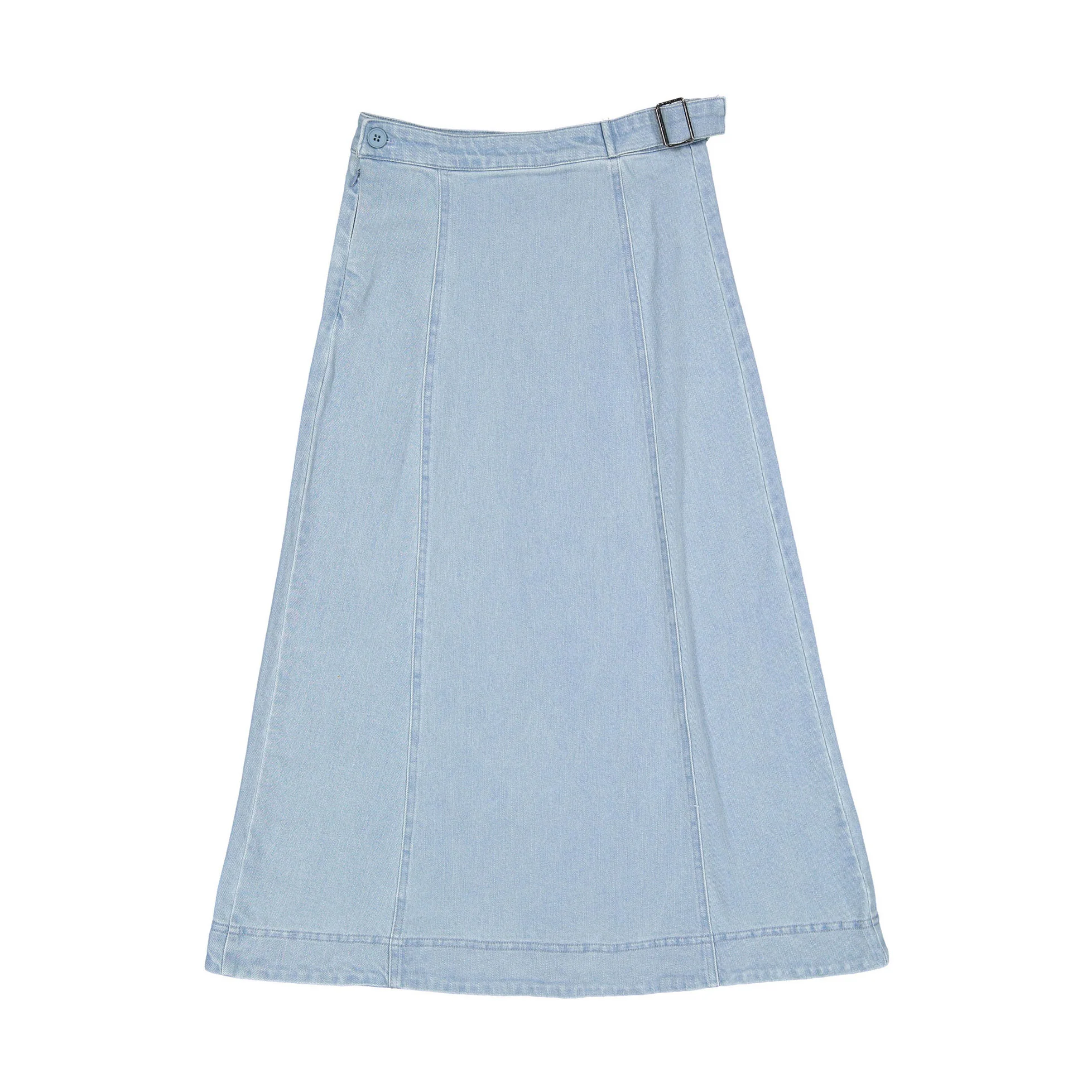 Clubhouse Denim Wrap Skirt