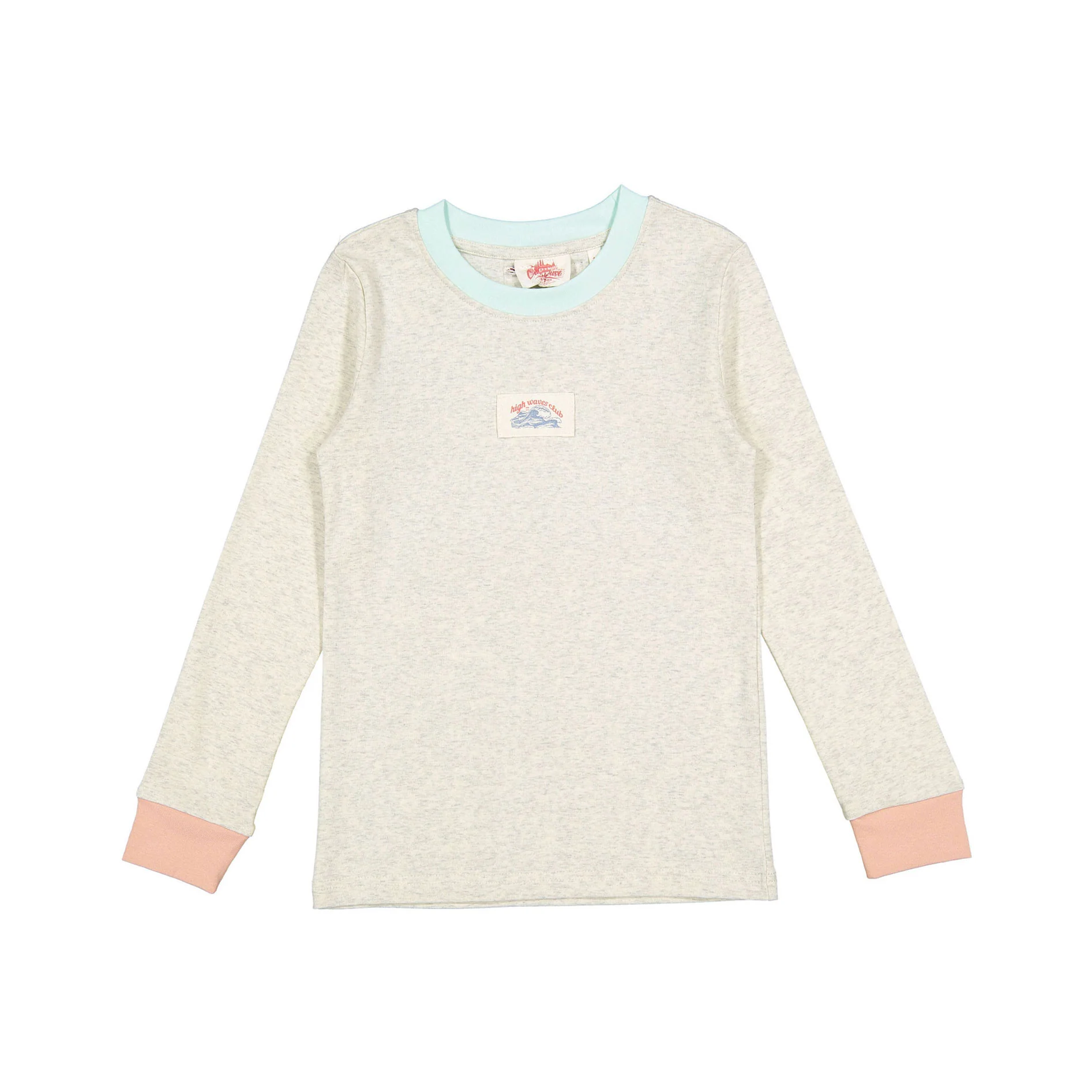 Clubhouse Heather Grey High Waves Club Tee