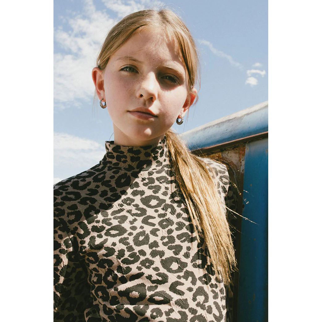 Clubhouse Leopard Turtleneck - Image 3