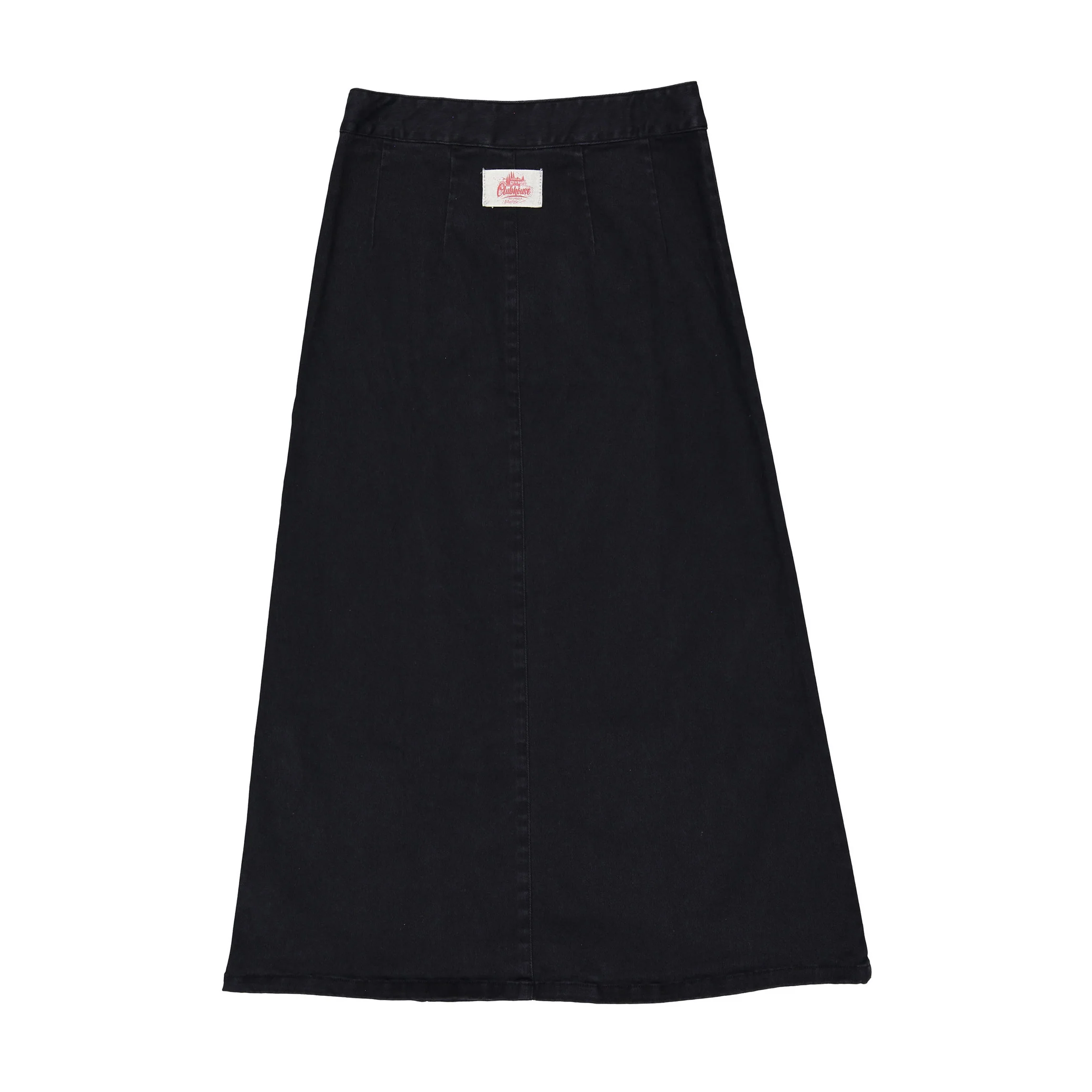 Clubhouse Black Button Detailed Skirt - Image 3