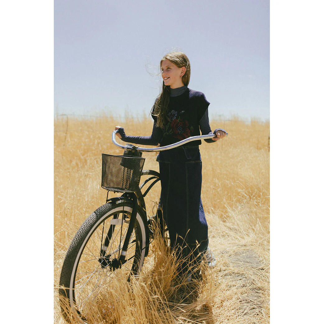 Clubhouse Navy/ White Striped Turtleneck - Image 2