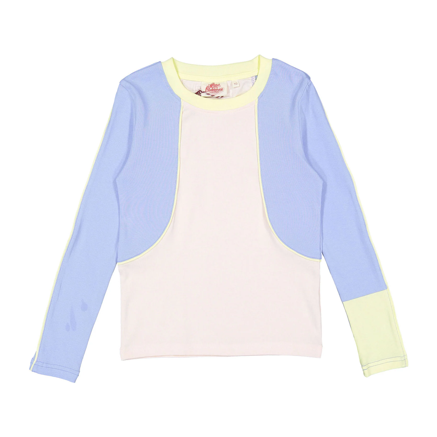 Clubhouse Pastel Blocked Tee
