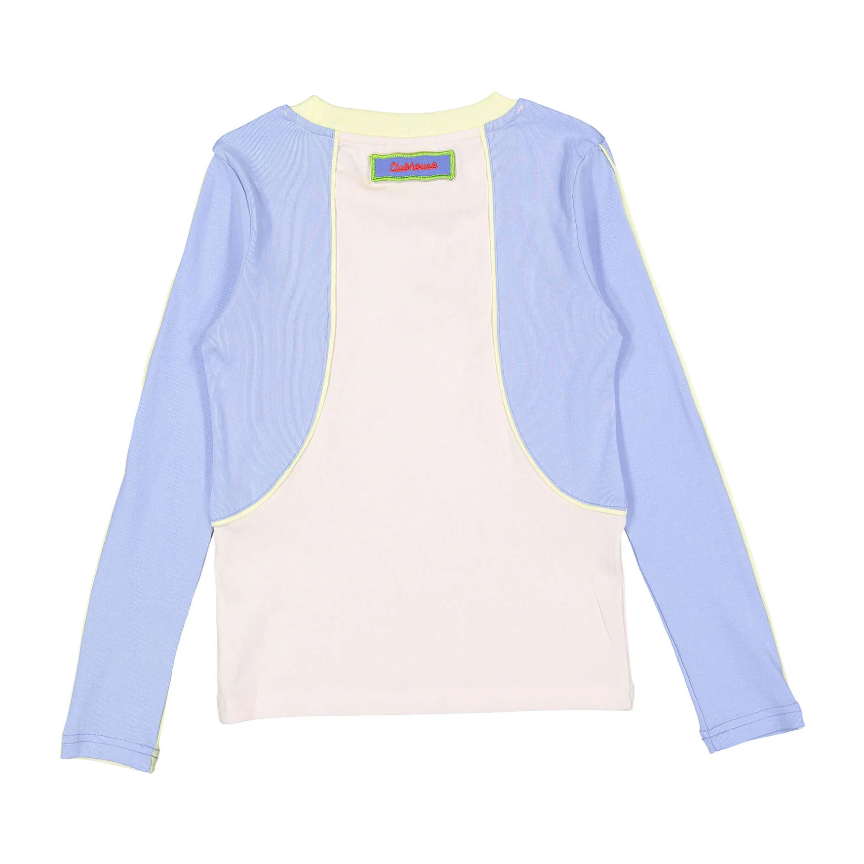 Clubhouse Pastel Blocked Tee - Image 3