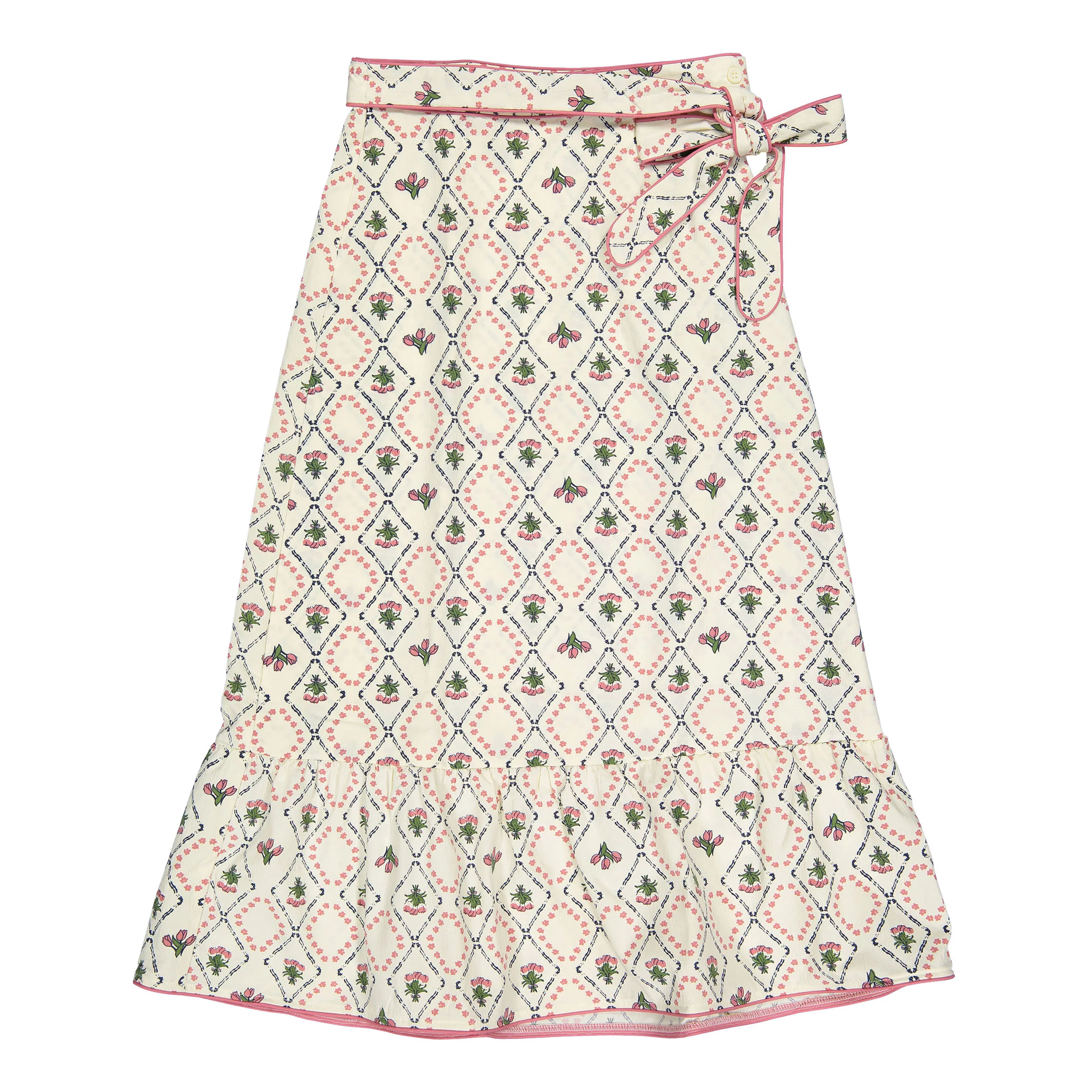 Clubhouse Floral Wrap Skirt