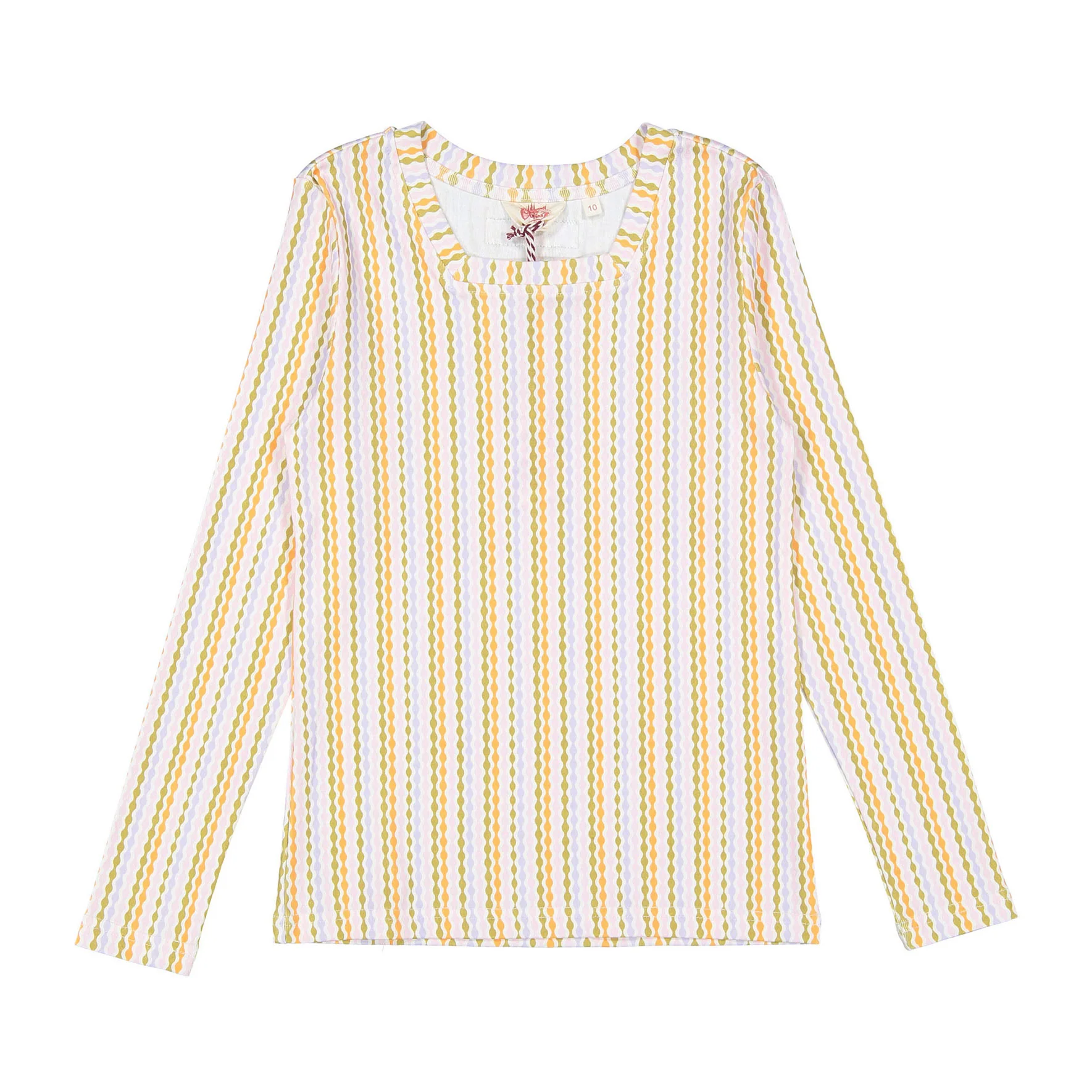 Clubhouse Rippled Striped Tee