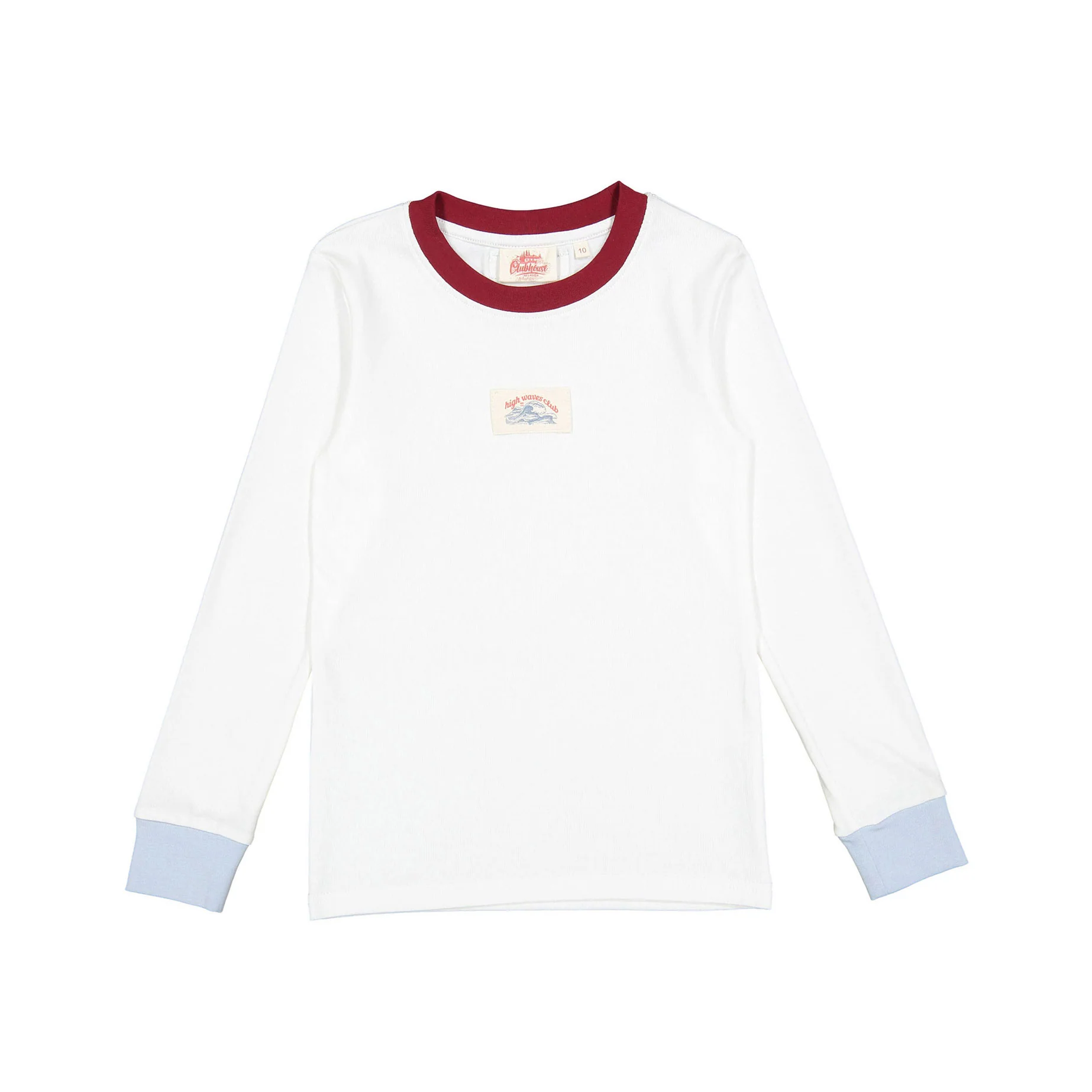 Clubhouse White High Waves Club Tee