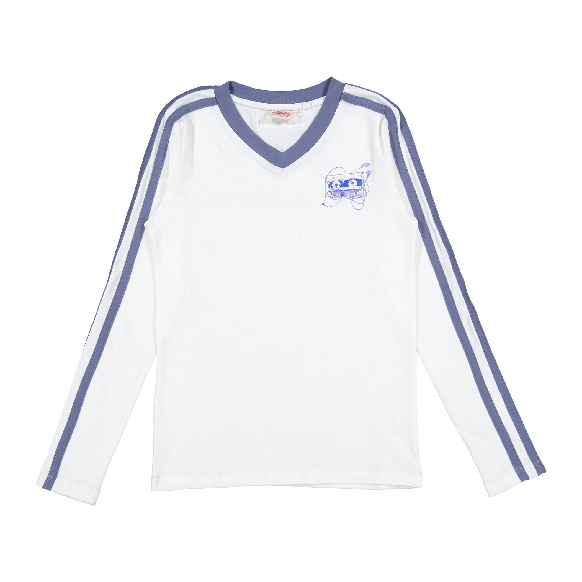 Clubhouse White Retro Graphic Tee
