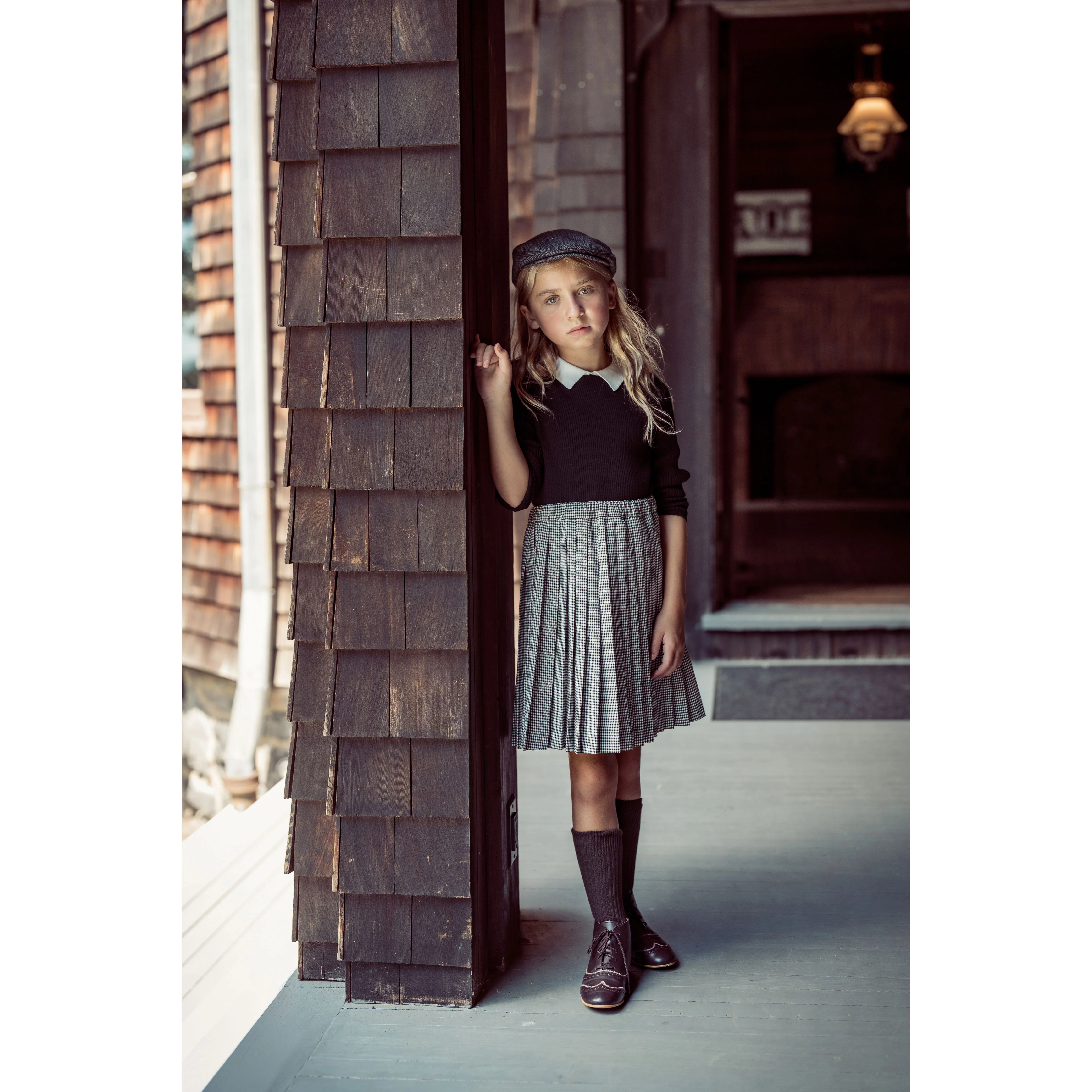 Coco Blanc Black Collared Sweater - Image 3